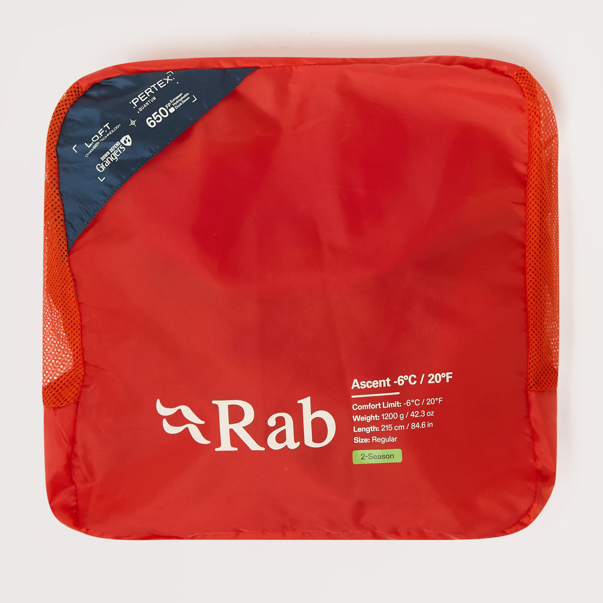Ascent Down Sleeping Bag -6°C