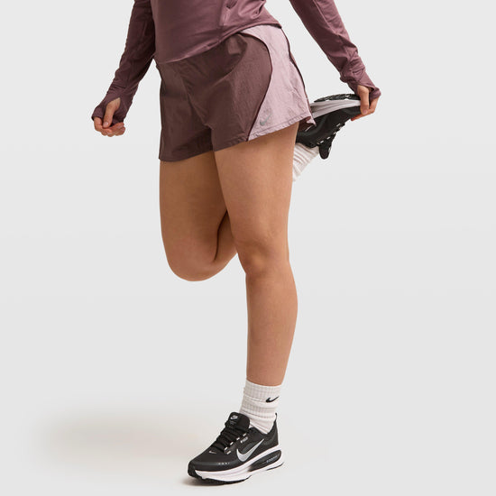 Women's Swift Repel High-Waisted Brief-Lined Running Shorts