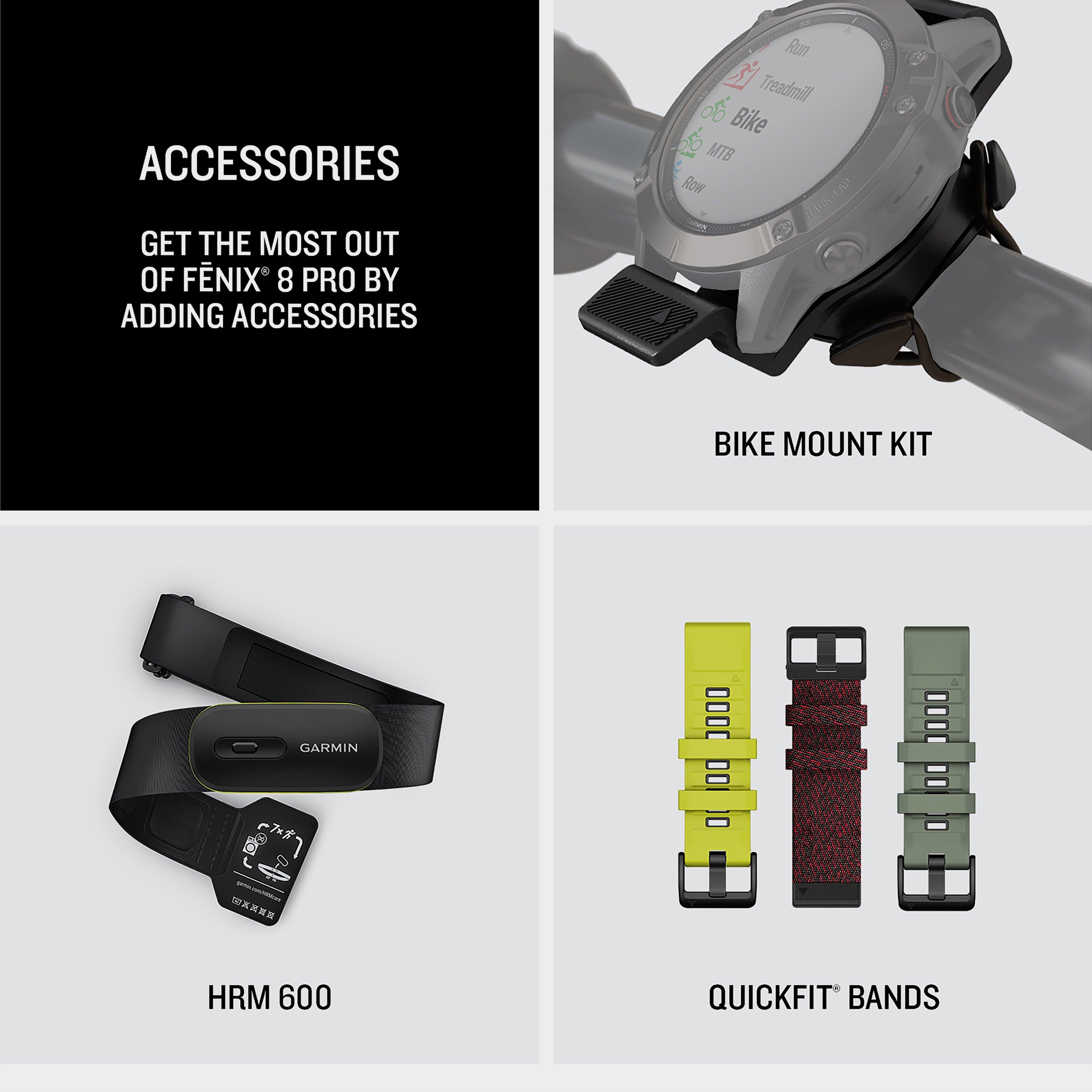 fenix® 8 Pro AMOLED Sapphire Edition 47mm GPS Smartwatch