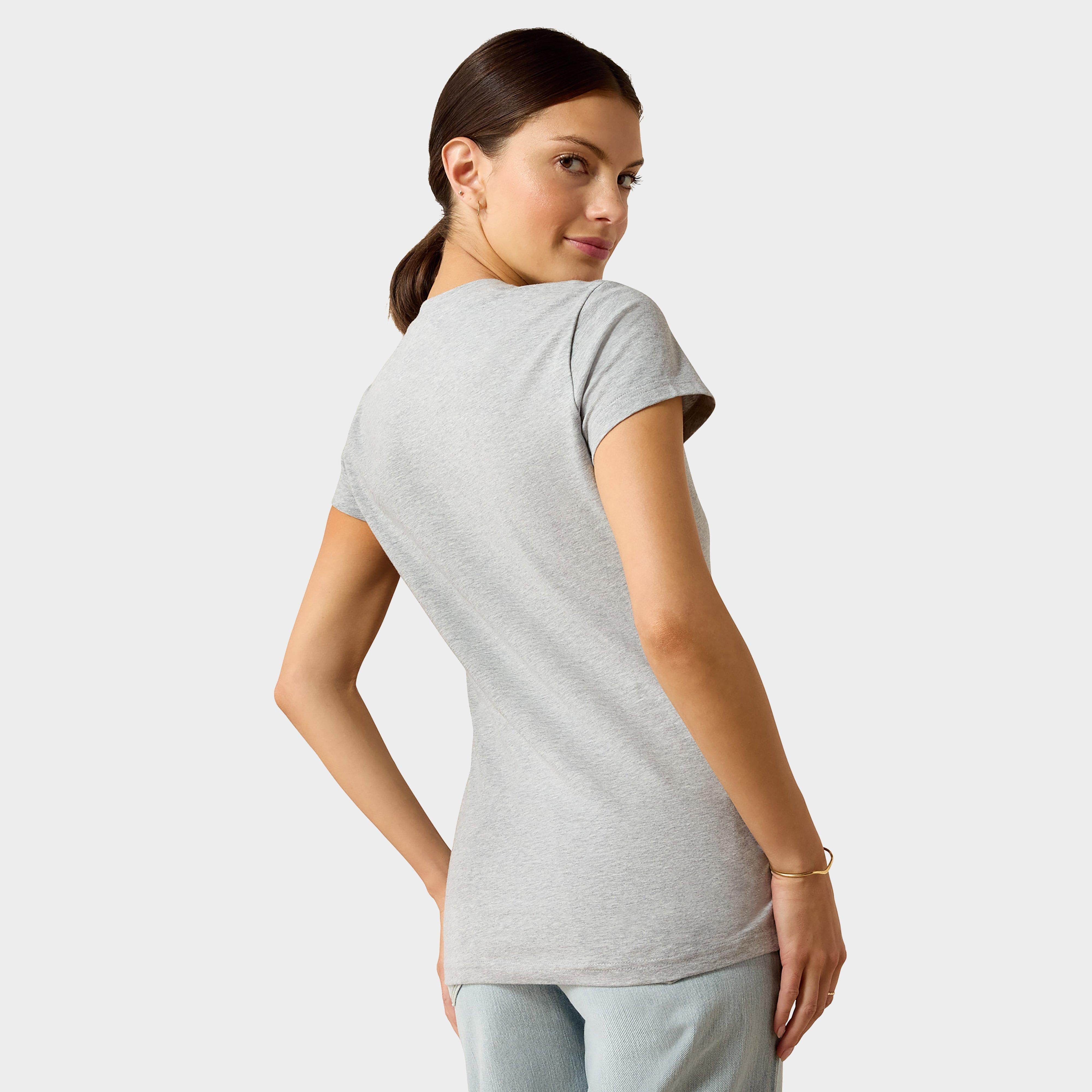 Women's Vertical Logo V T-Shirt