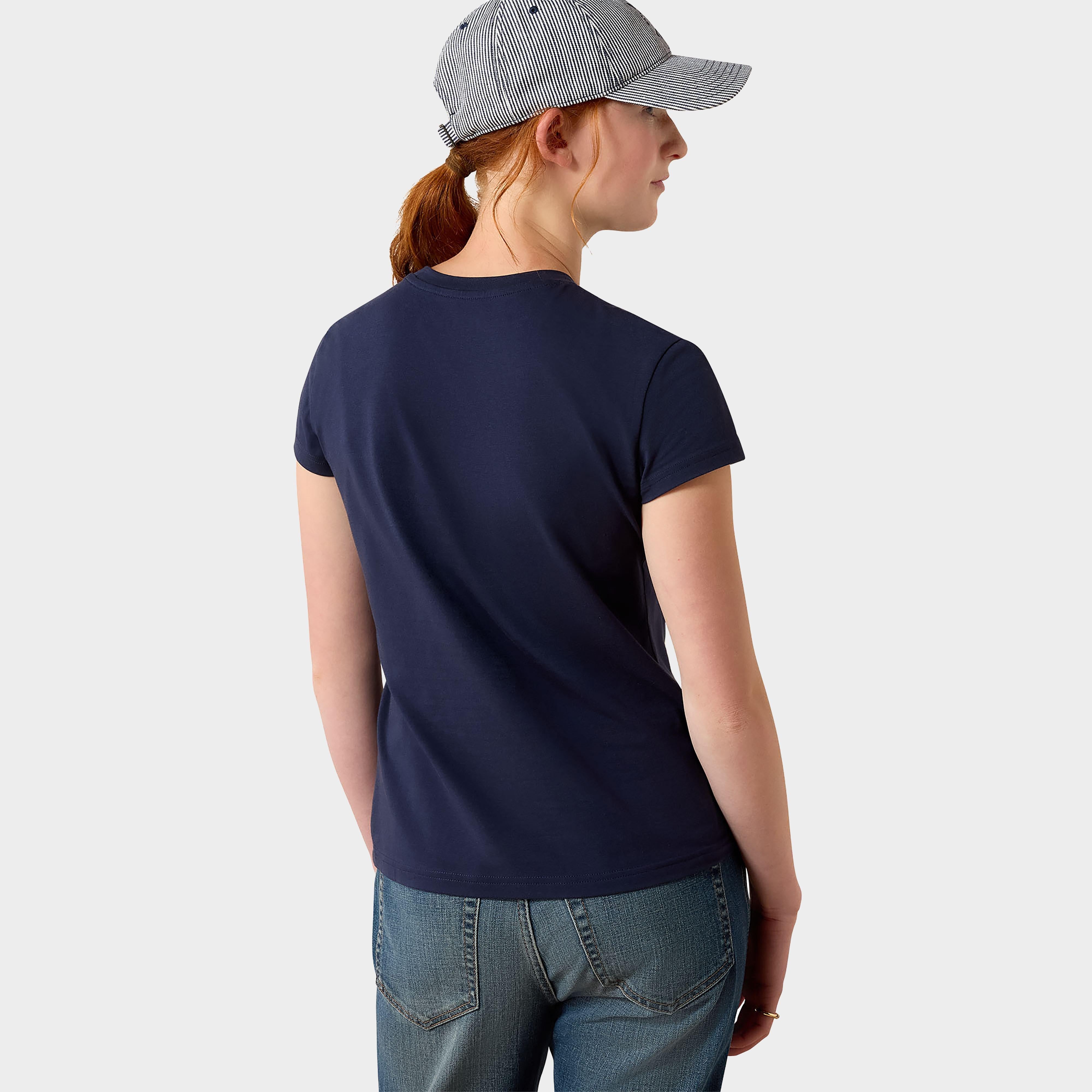 Kids' Vertical Logo Short Sleeved Top