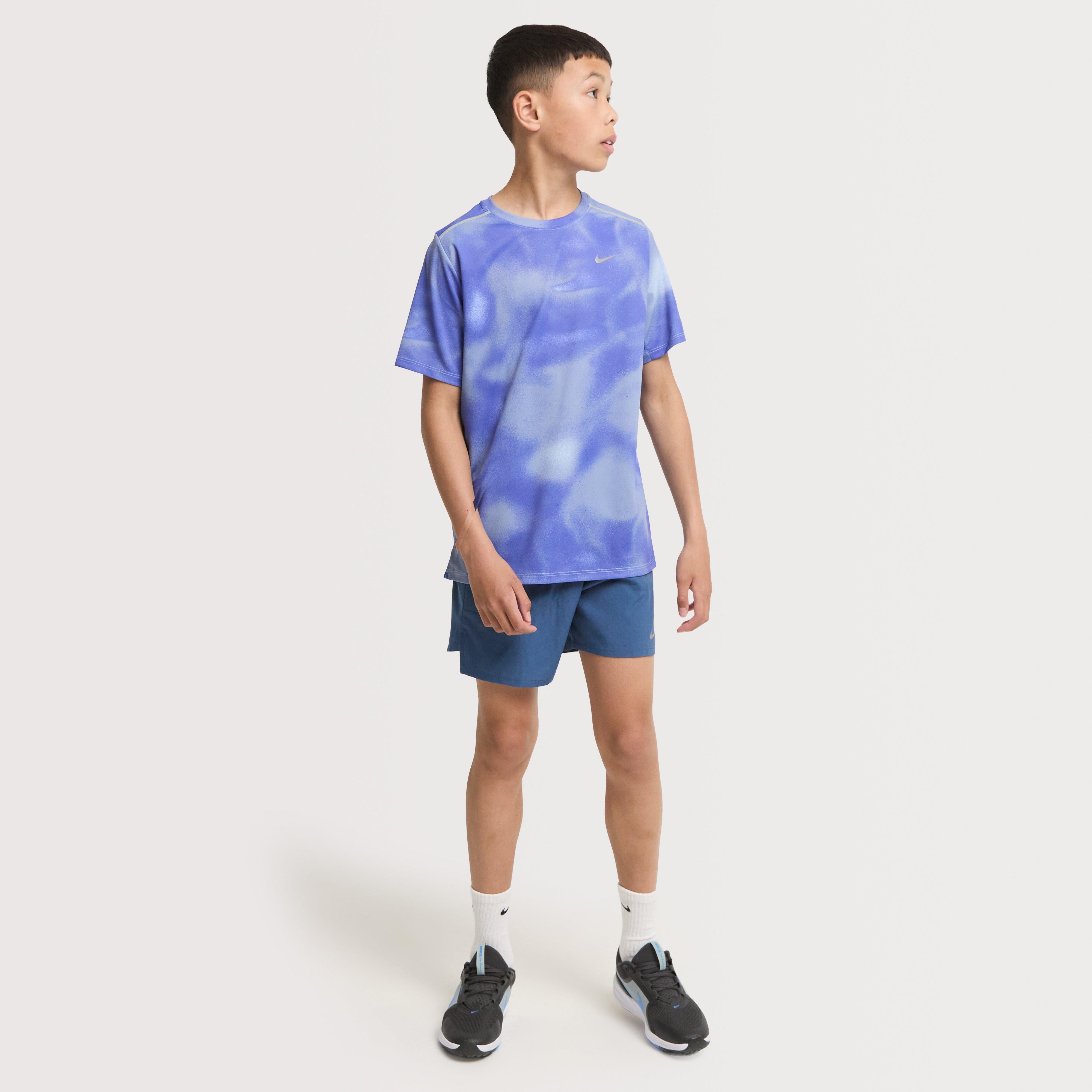 Kids’ Miler Dri FIT Short Sleeve Running T-Shirt