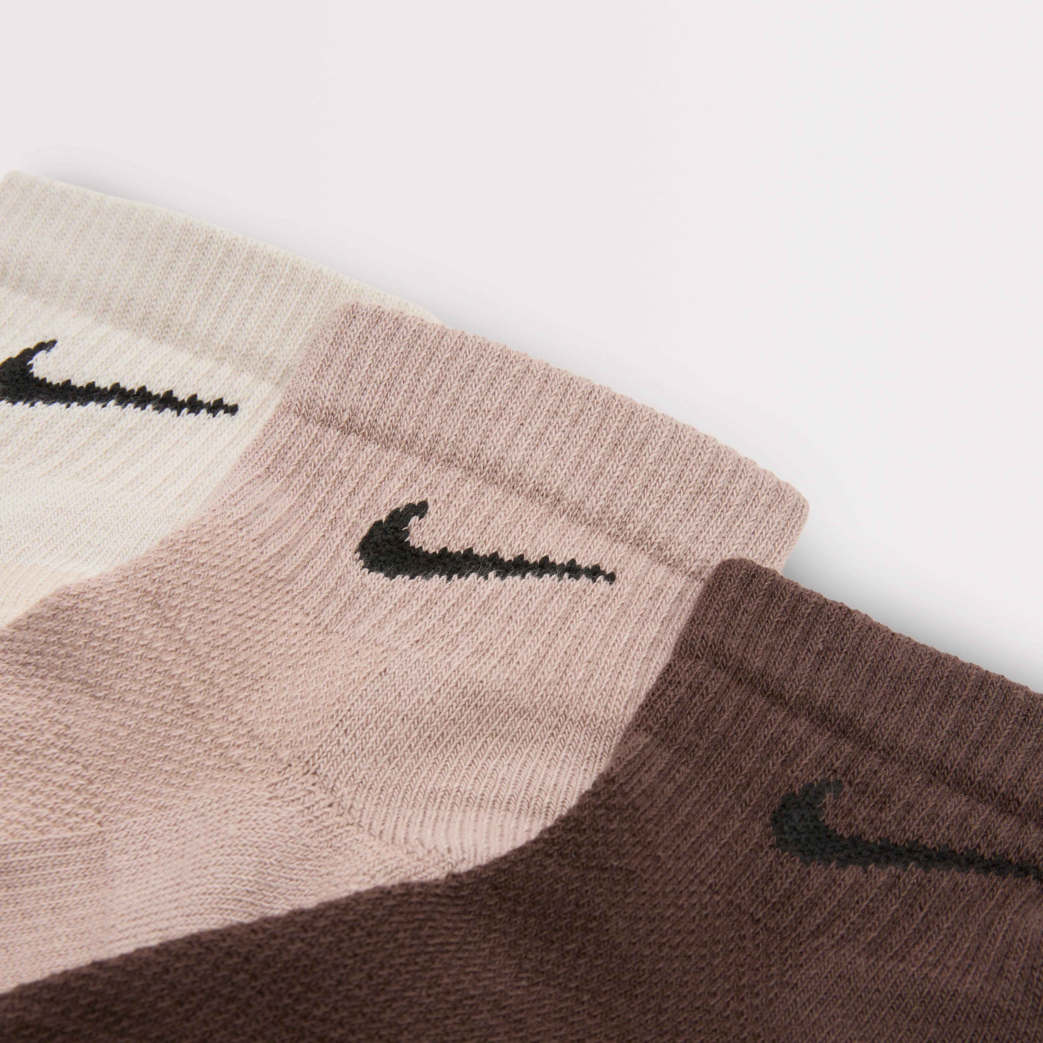 Unisex Everyday Elevated Quarter Socks (3 Pairs)