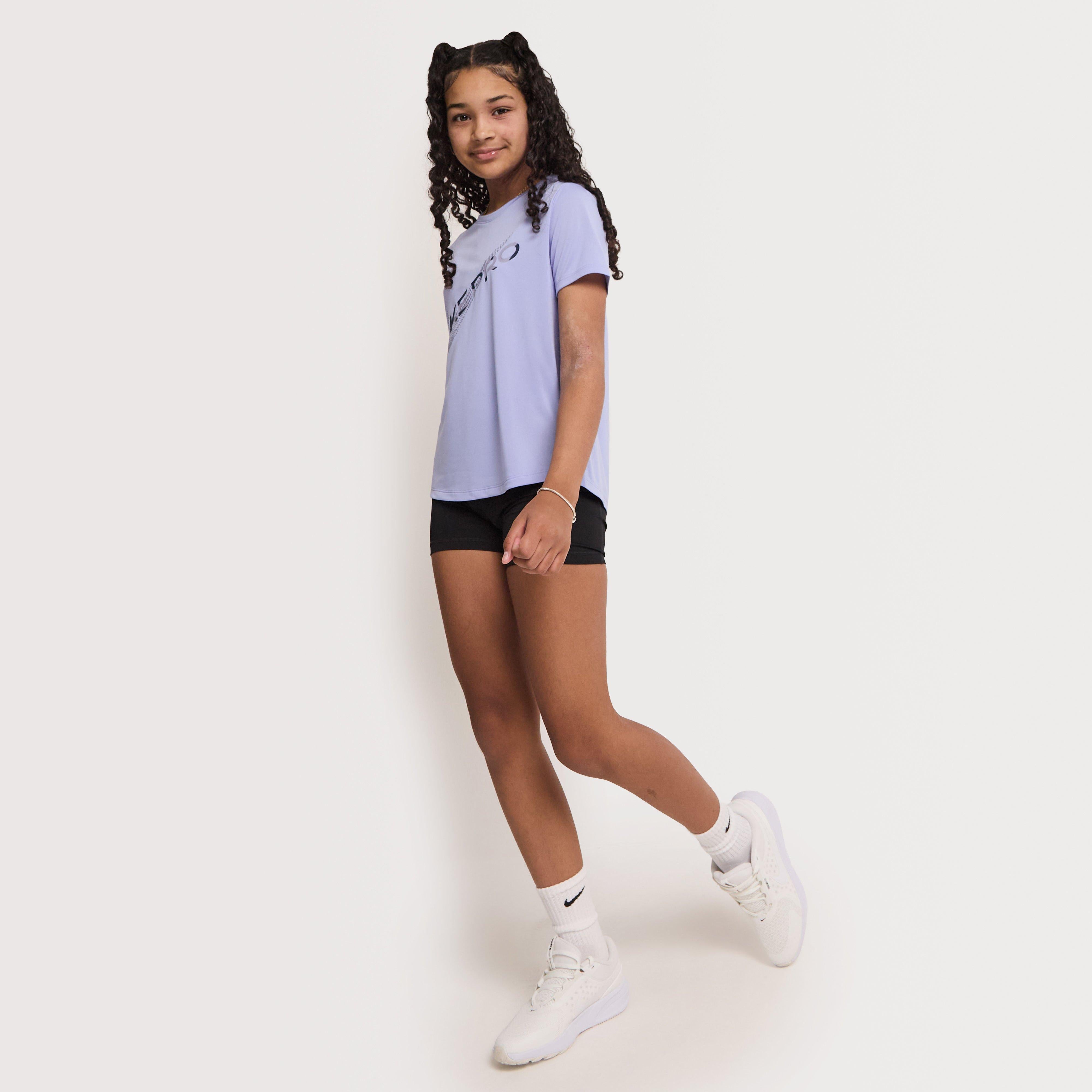 Junior Girls Pro Dri-FIT Short Sleeve Fitness T-Shirt