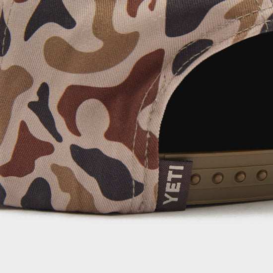 Unisex Wetlands Camo Logo Badge Cap
