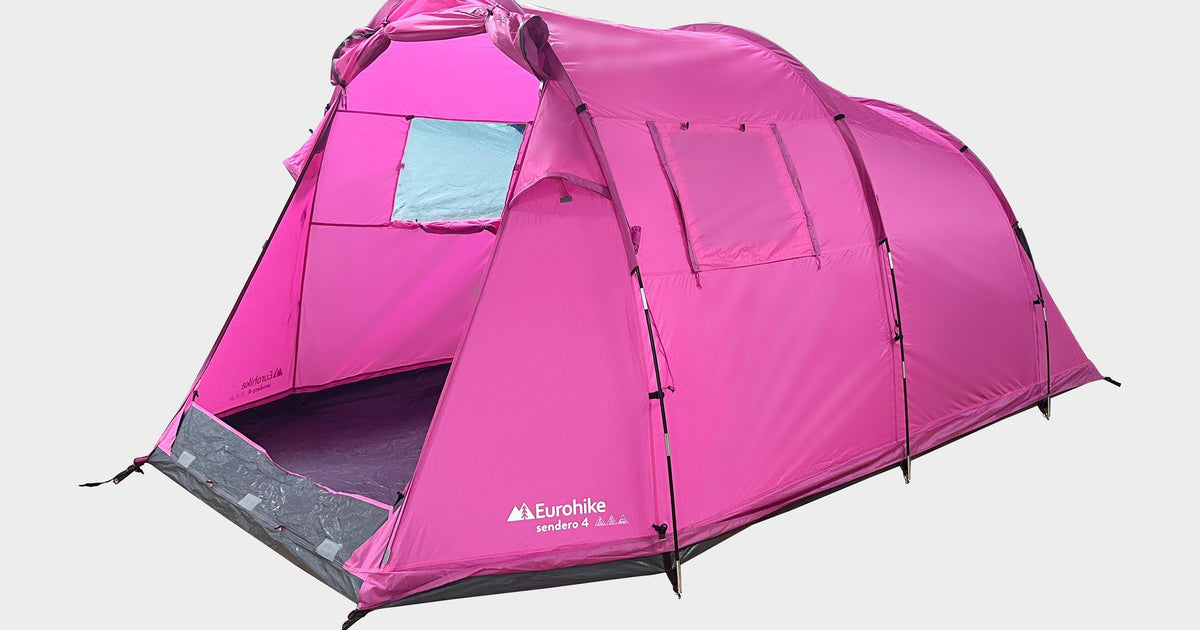 eurohike zelt Pink Eurohike Sendero 4 Family Tent – GO Outdoors