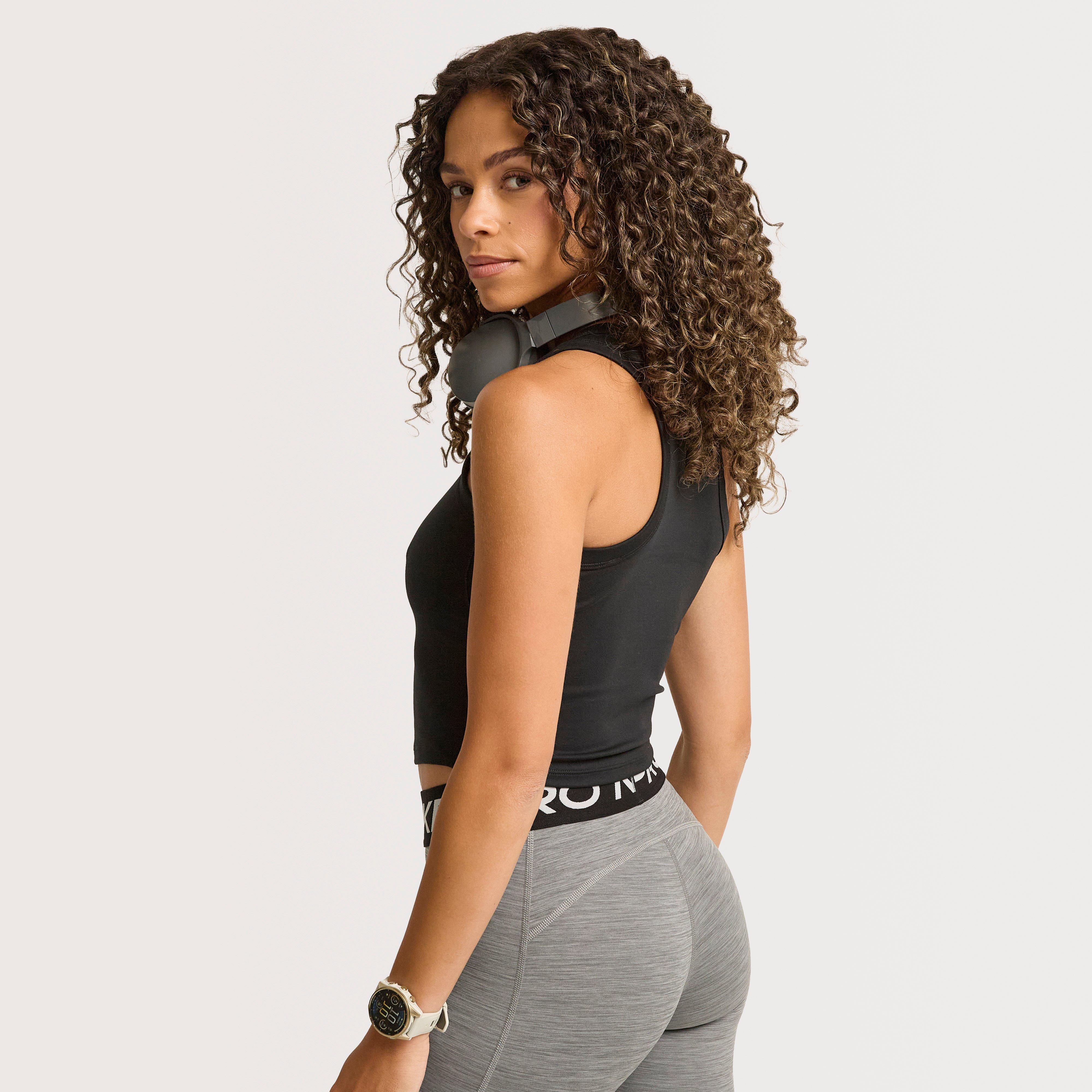 Women’s One Fitted Dri-FIT Cropped Tank Top