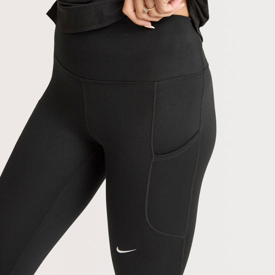 Womens Dri-FIT One High Waisted 7/8 Running Leggings