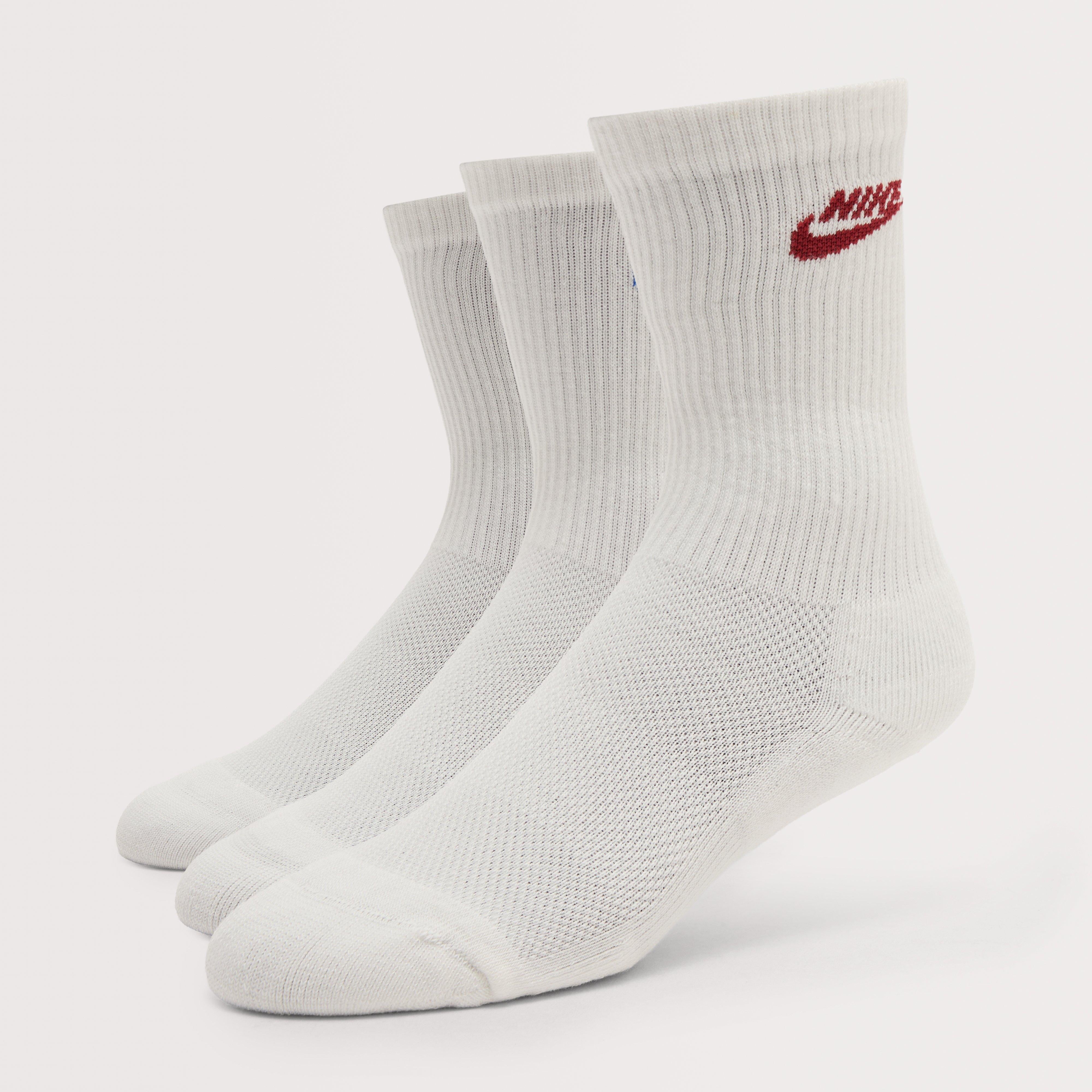 Unisex Everyday Elevated Crew Socks 3 Pack