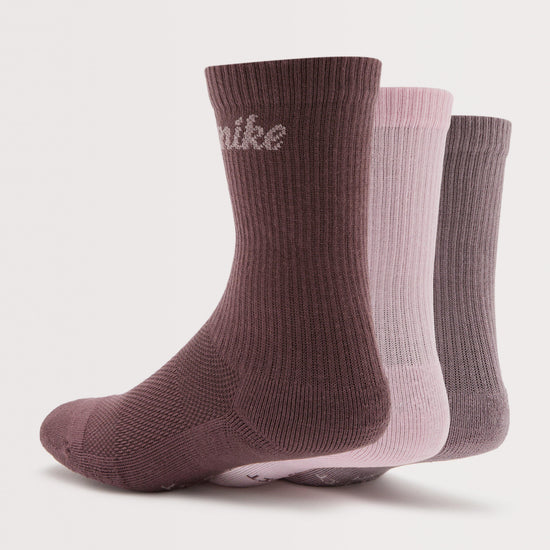 Unisex Everyday Elevated Crew Socks 3 Pack