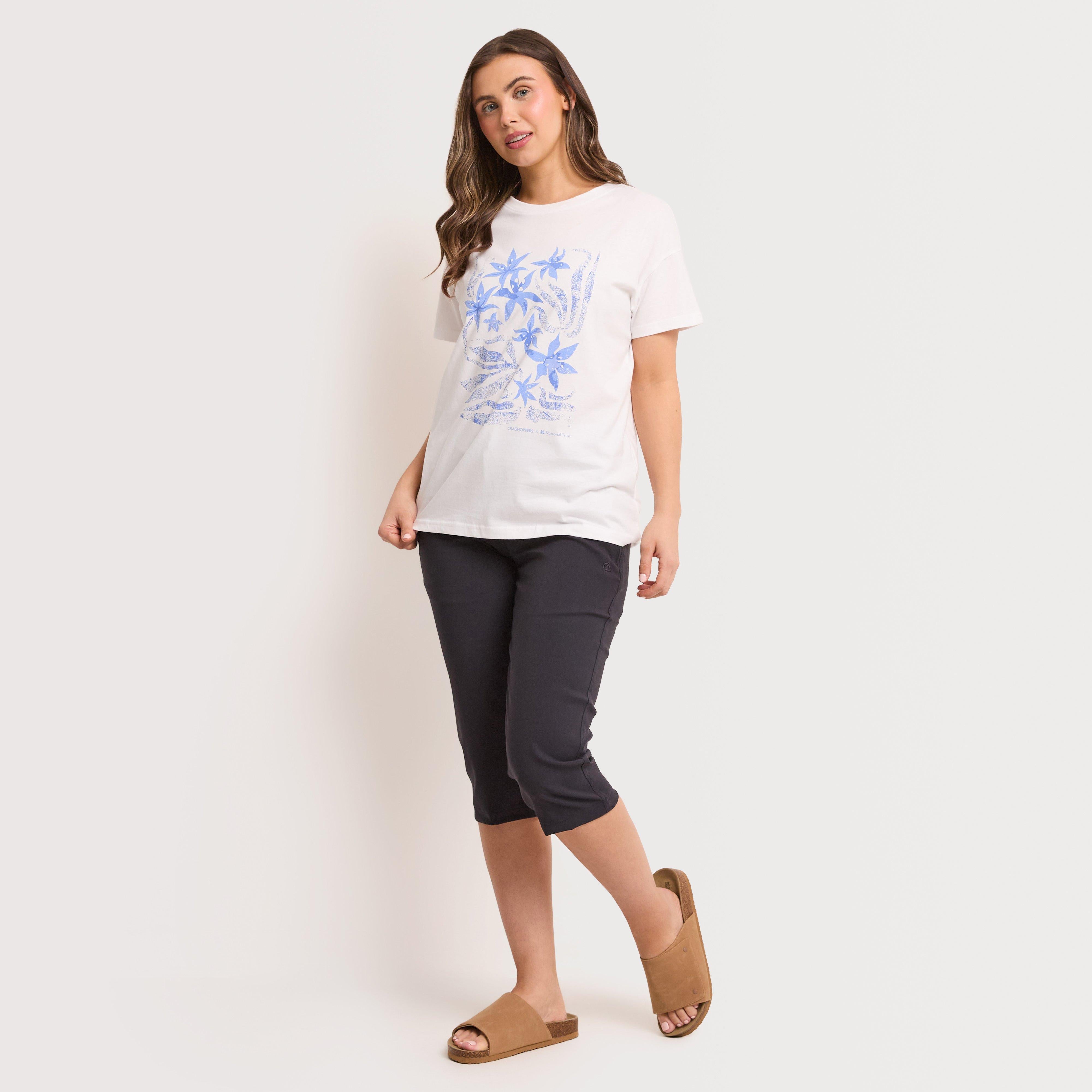 Women's National Trust Bistort Short Sleeved T-Shirt