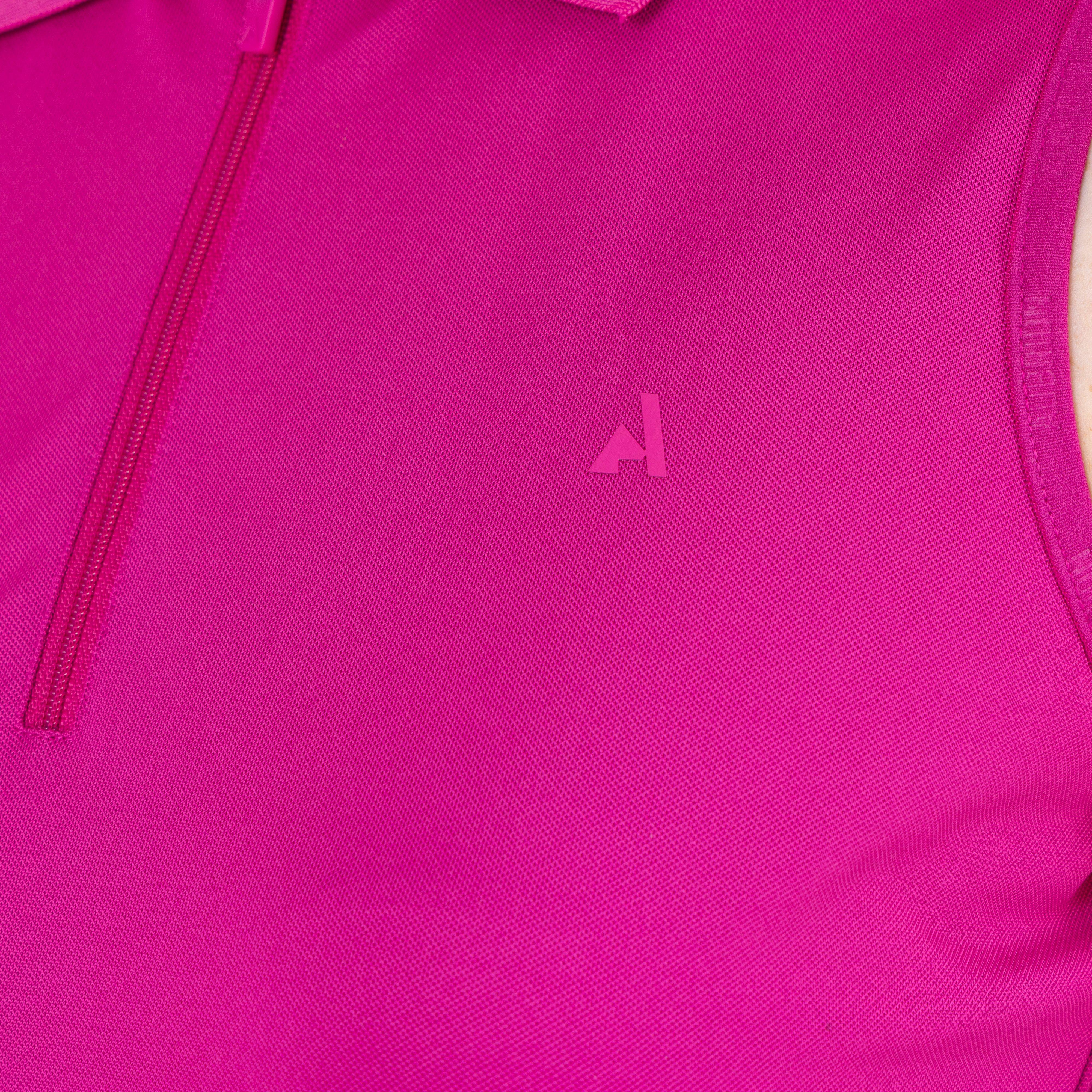 Women’s React Sleeveless Tech Polo | Fuchsia