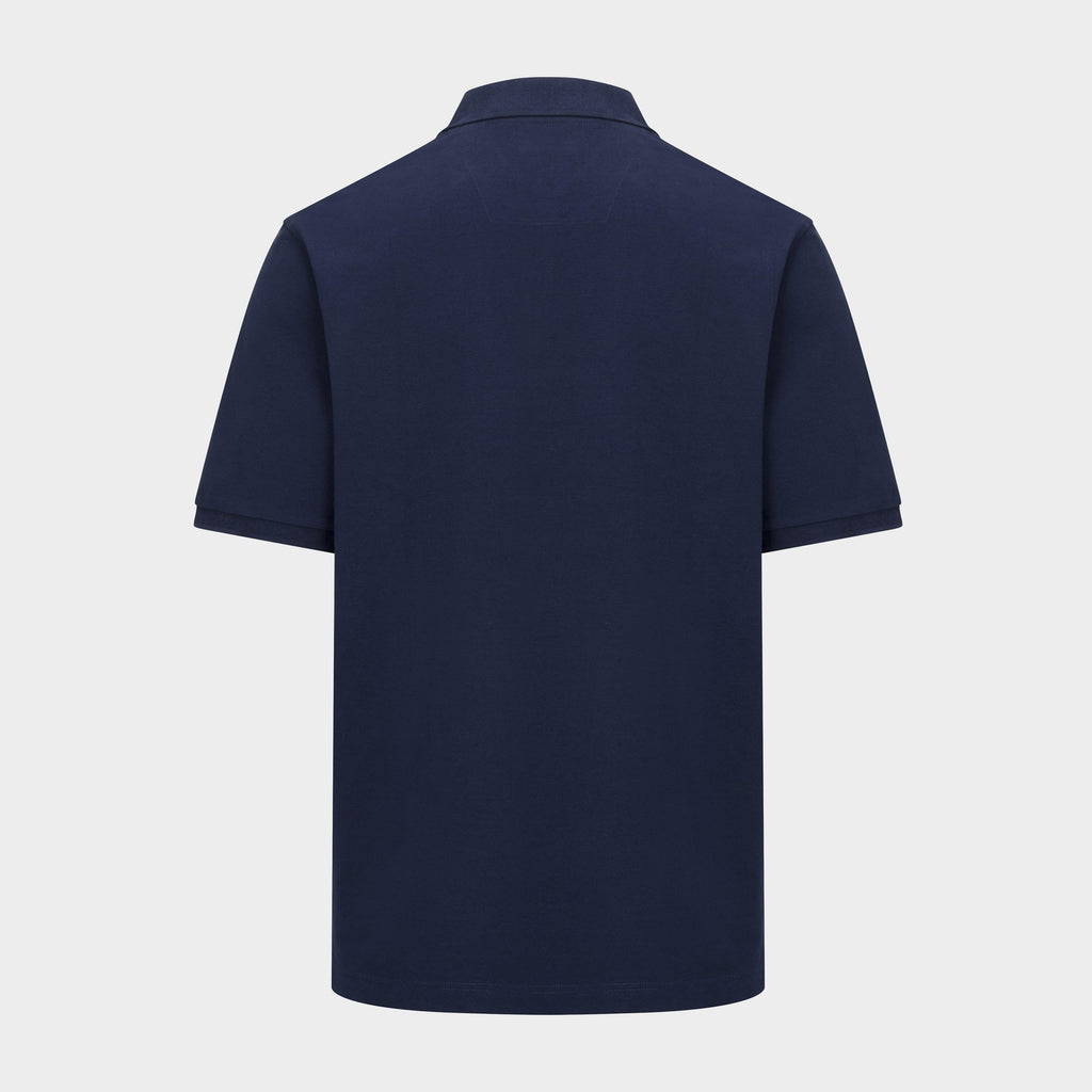Men’s Stewart Block Pique Polo Shirt