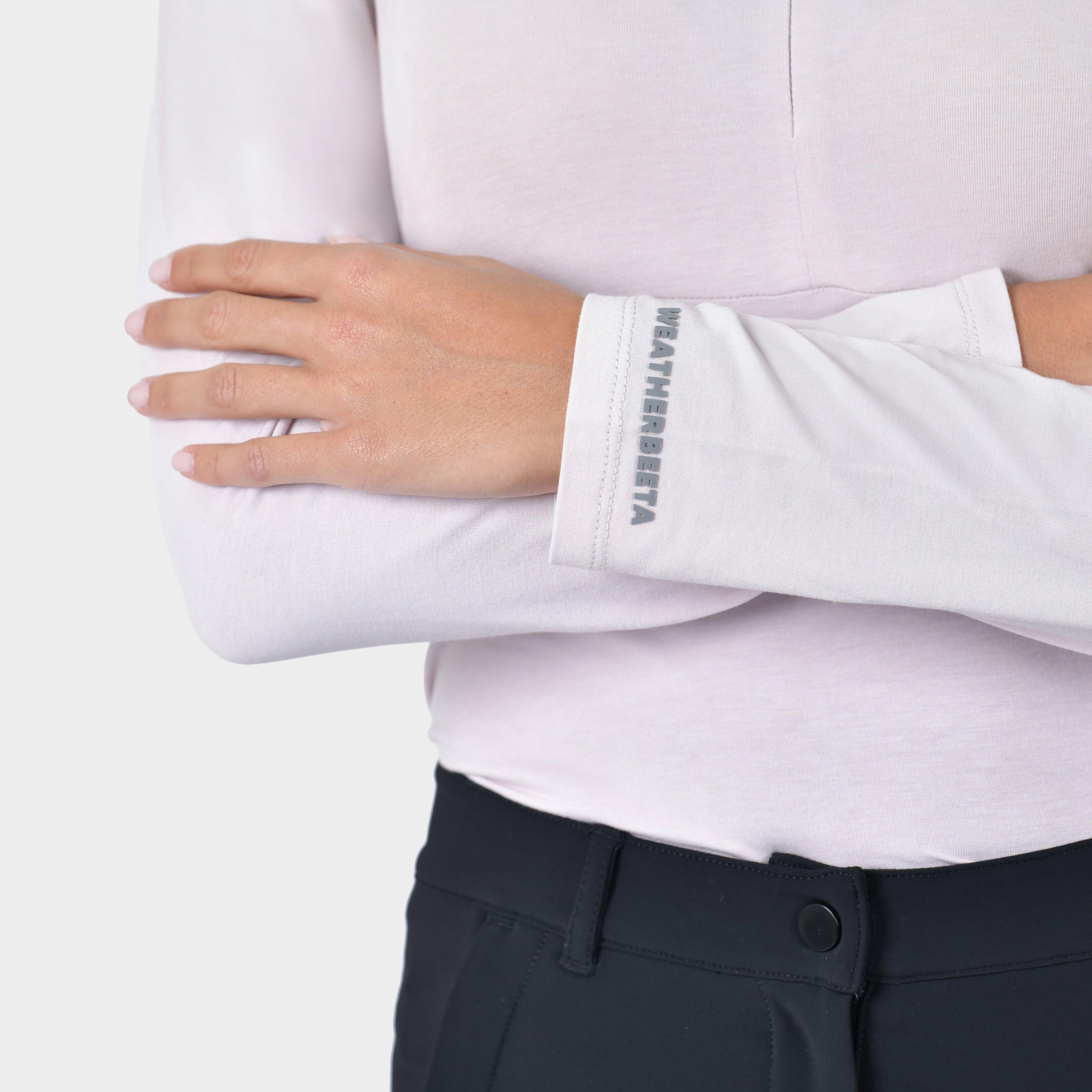 Women's Bamboo Long Sleeve Performance Base Layer | Lavender Mist