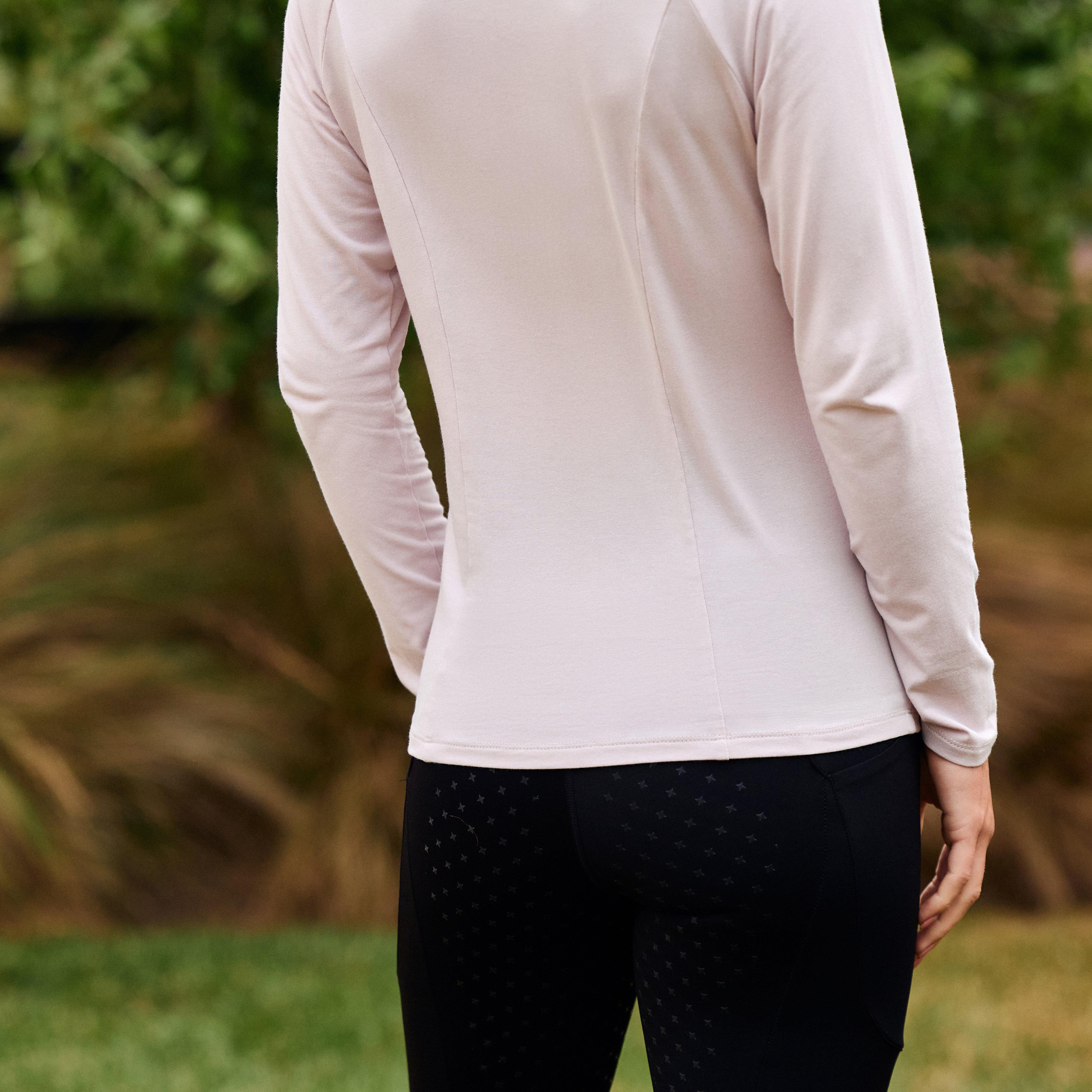 Women's Bamboo Long Sleeve Performance Base Layer | Lavender Mist