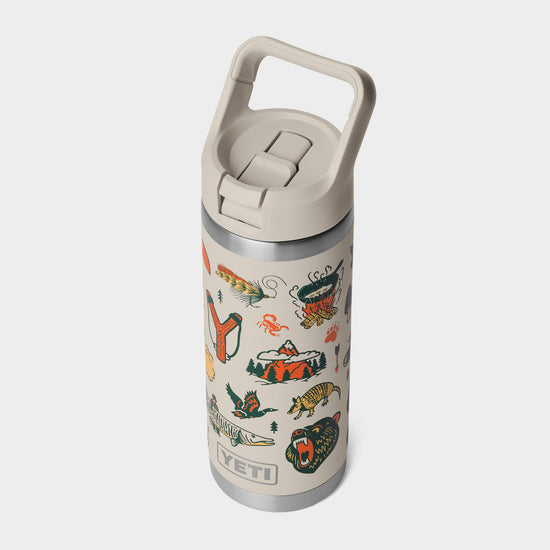 Rambler 18 oz Bottle With Straw Cap
