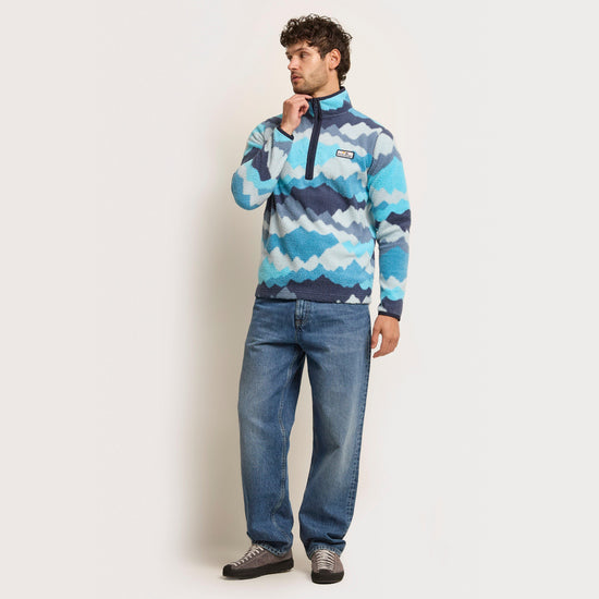 Men’s Vision Half-Zip Printed Fleece