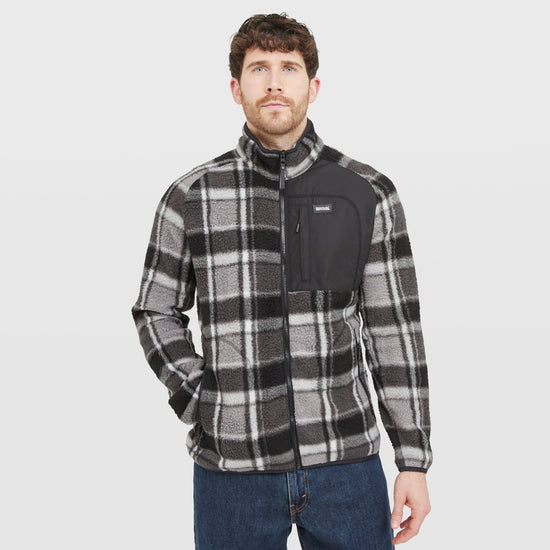 Men’s Frankie Full Zip Borg Fleece