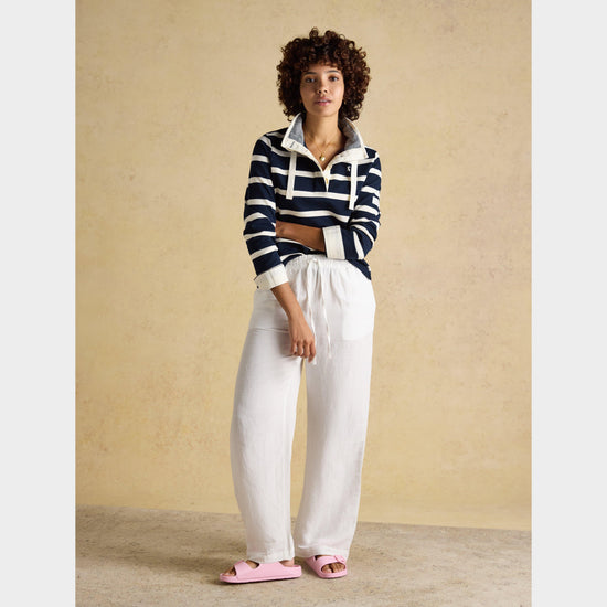 Women's Saunton White Sweatshirt