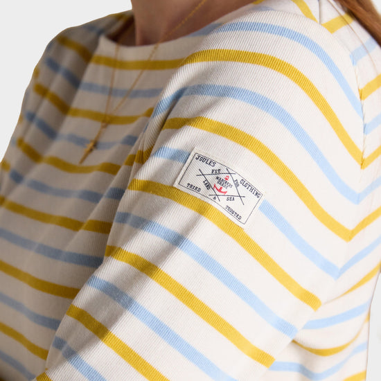 Women's Harbour Striped Boat Neck Breton Top