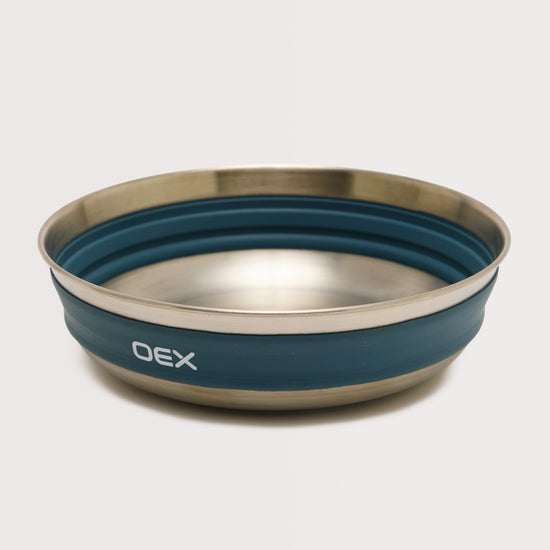 Ascent Large Stainless Steel Collapsible Bowl Large