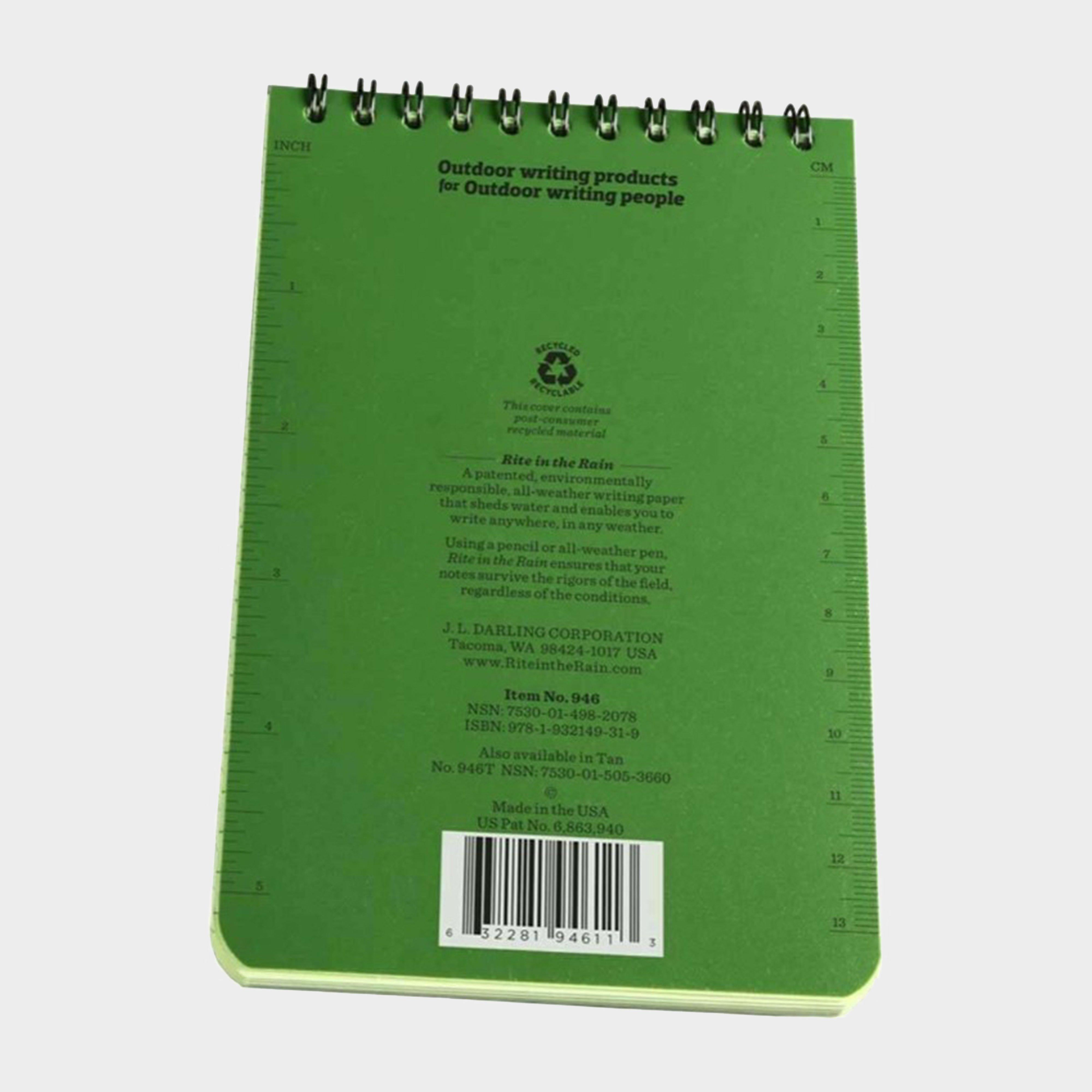 Waterproof Notebook (4" x 6")
