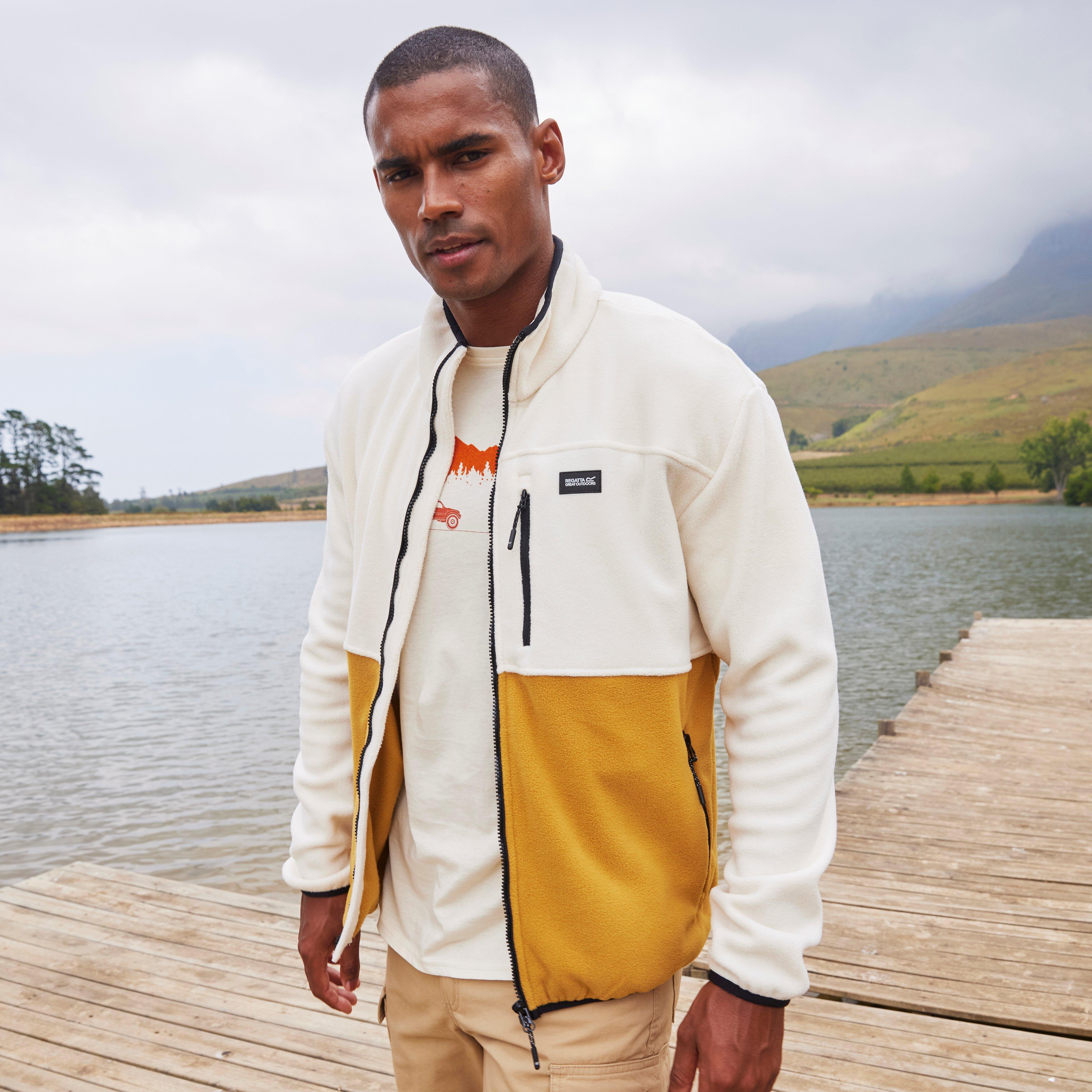 Men’s Frankie Full Zip Borg Fleece