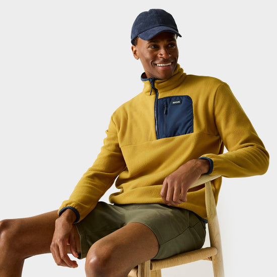 Men’s Frankie Full Zip Borg Fleece