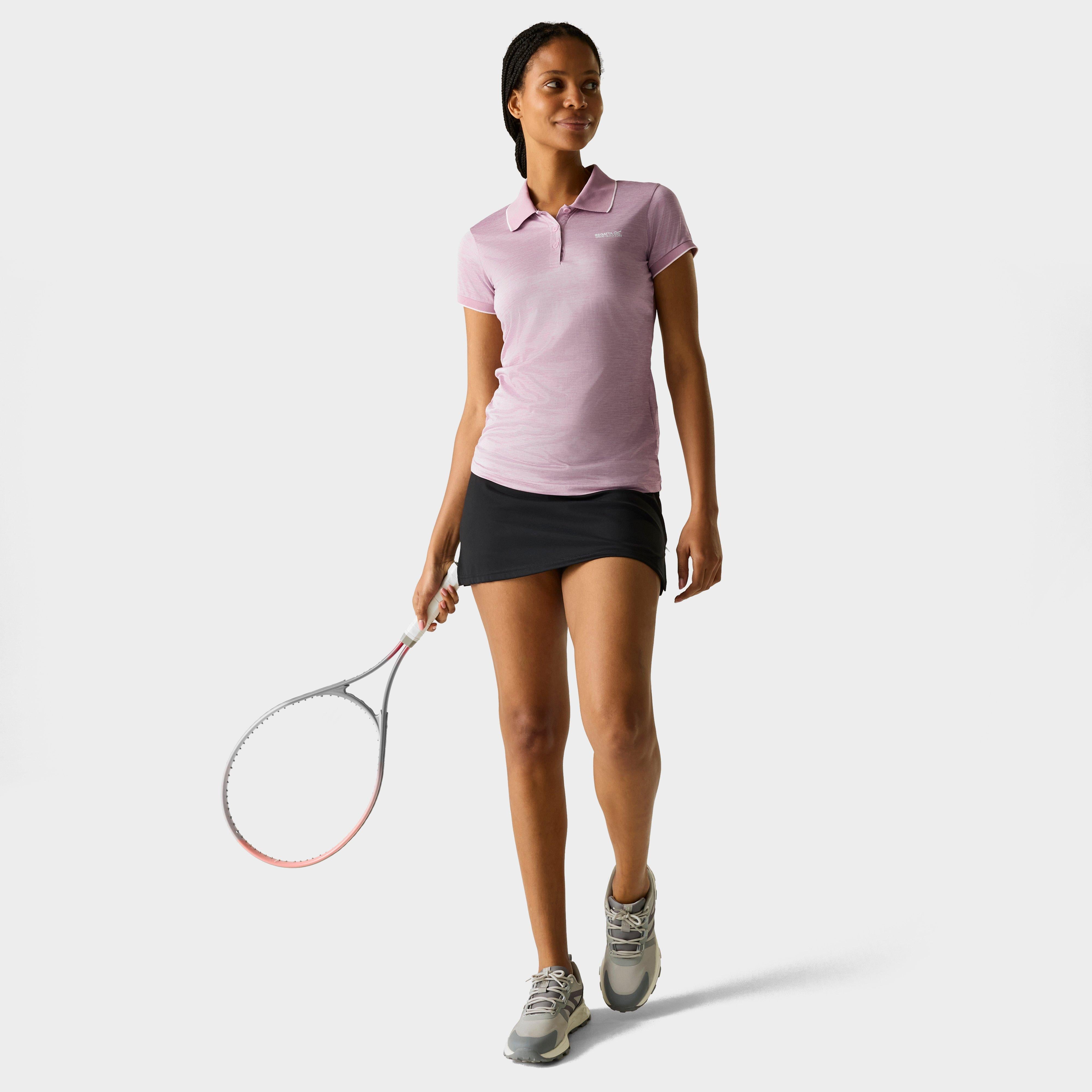 Women's Remex II Active Polo Shirt | Powder Lilac