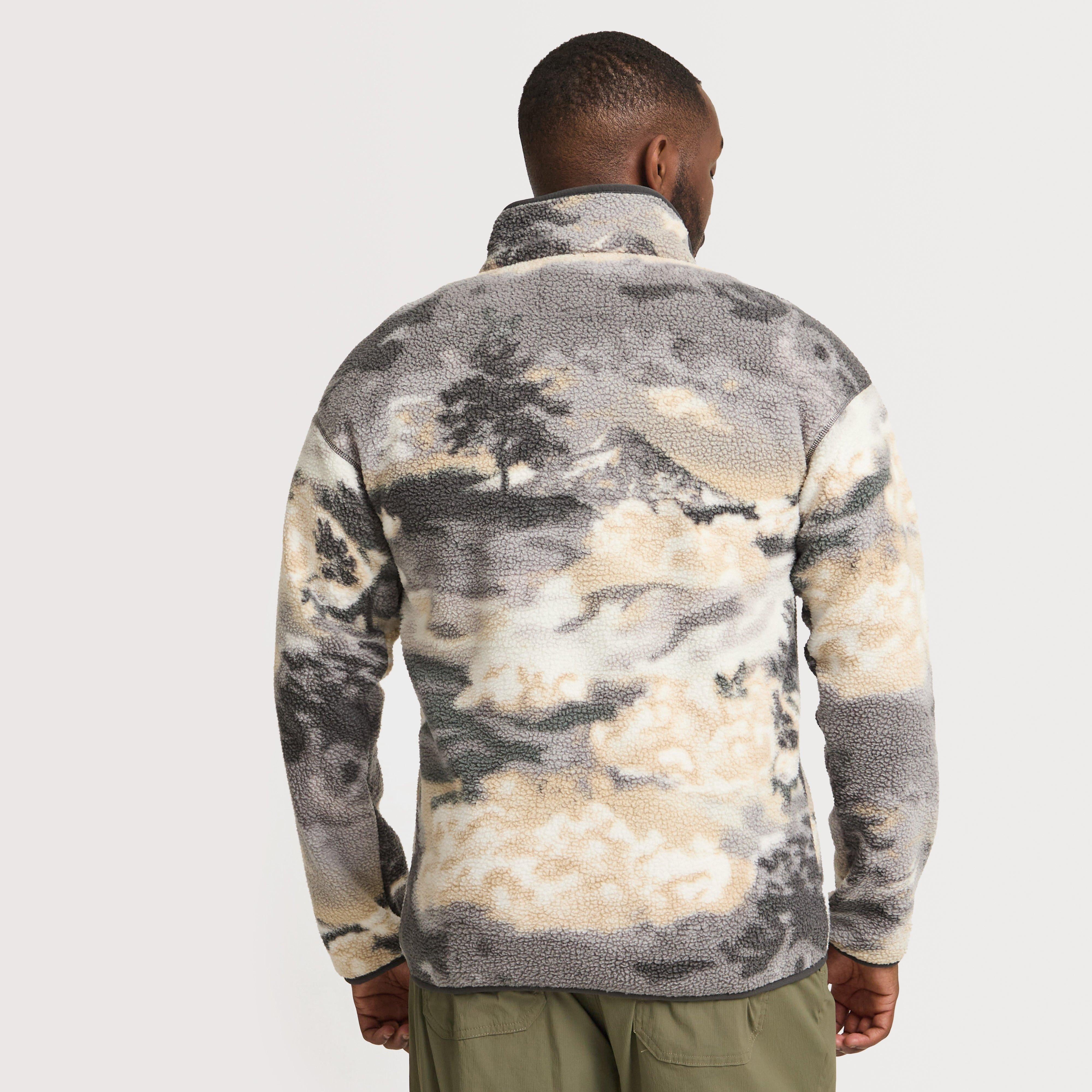 Men's Helvetia II Printed Half Snap Fleece