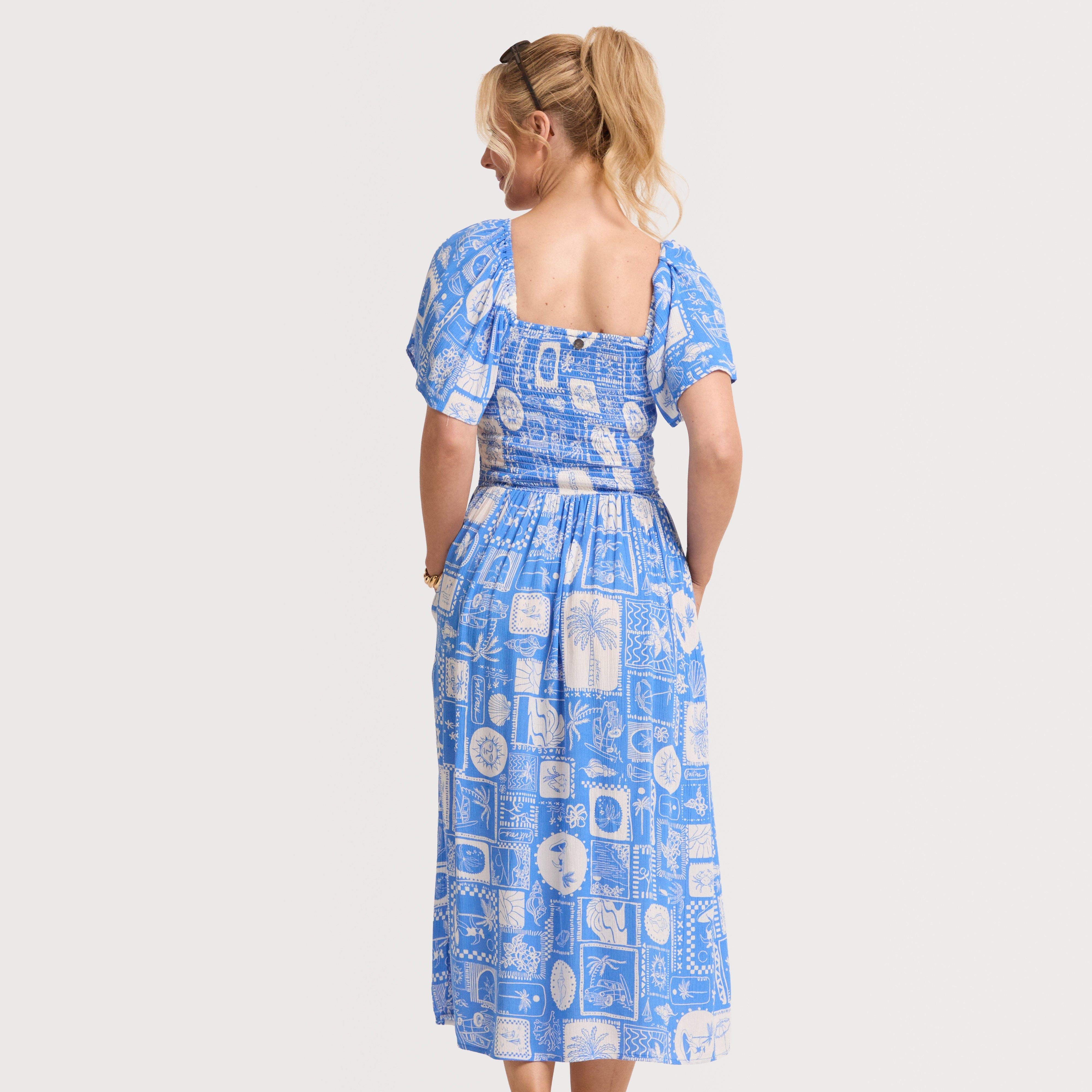 Women's Island Tile Midi Dress
