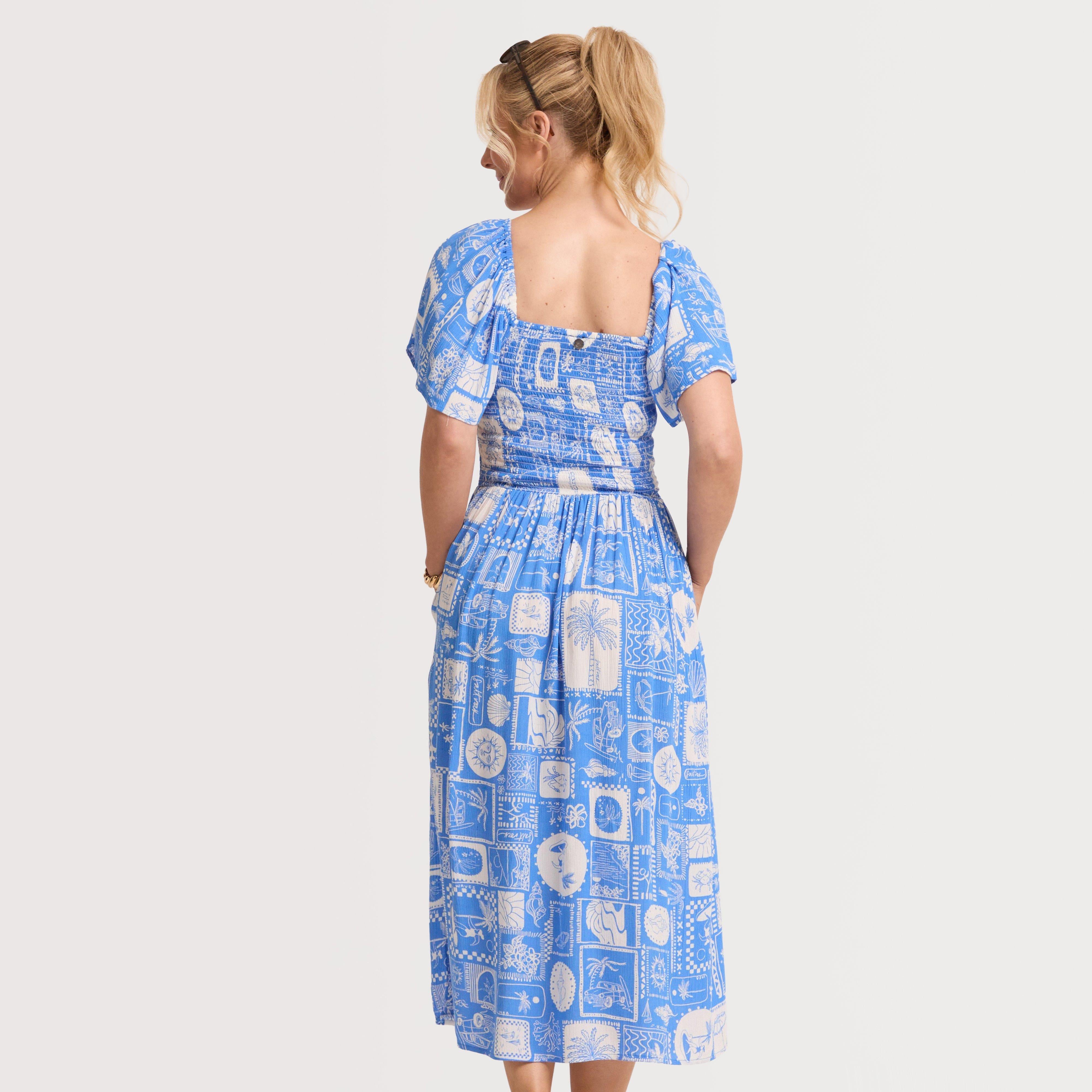 Women's Island Tile Midi Dress