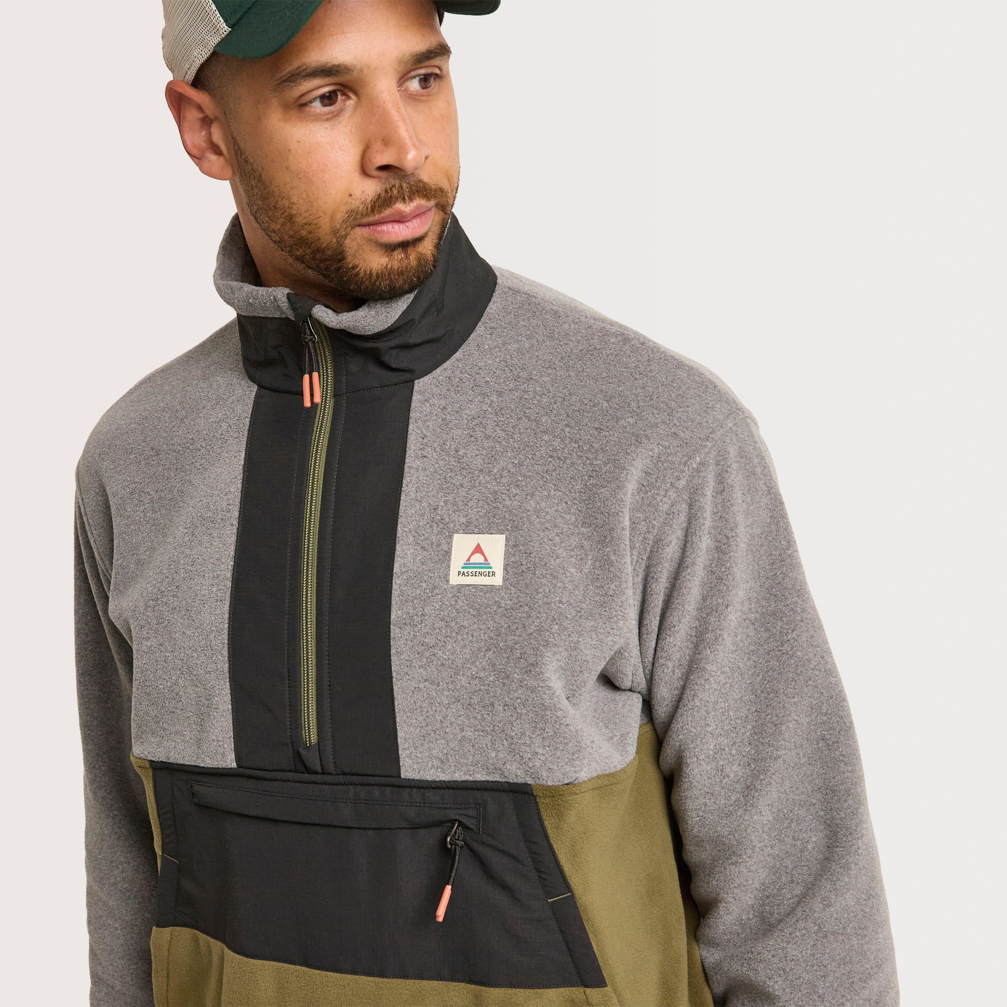 Men's Woodland Hoodless 1/2 Zip Polartec® Fleece