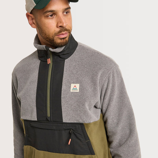 Men's Woodland Hoodless 1/2 Zip Polartec® Fleece