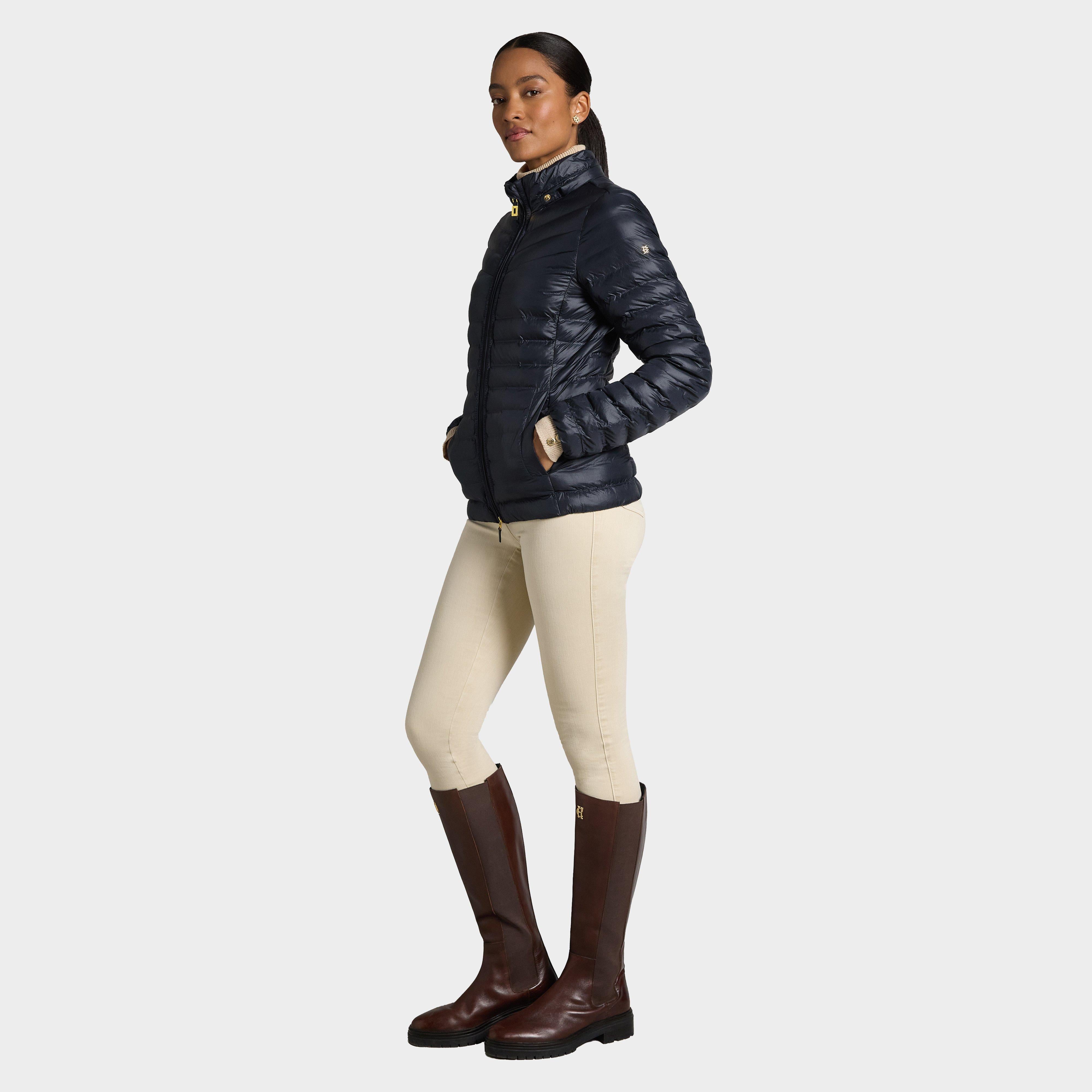 Womens's Lightweight Puffer Jacket Ink Nay