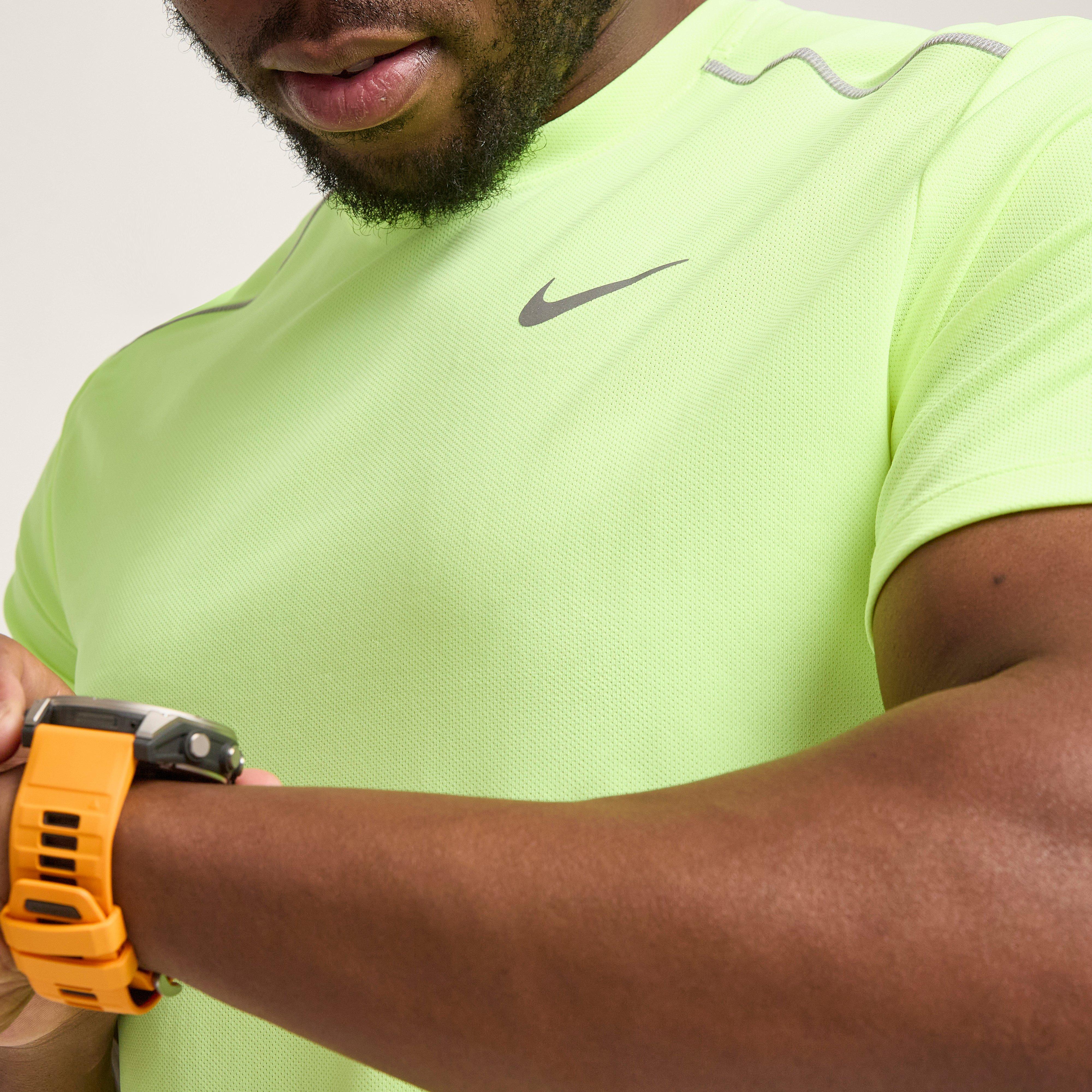 Men’s Miler Dri-FIT UV Short Sleeve Running T-Shirt