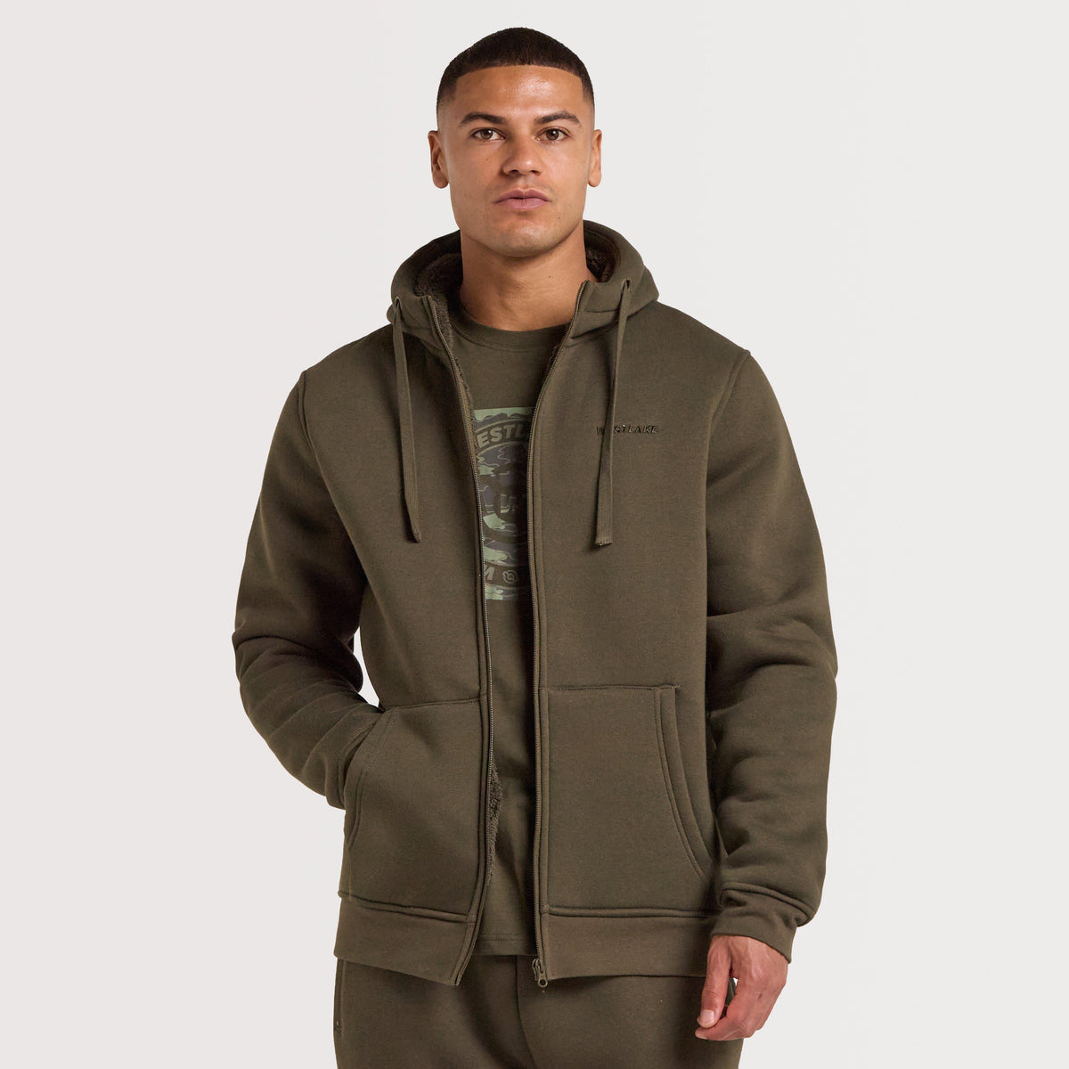 Men's Sherpa Full Zip Hoody