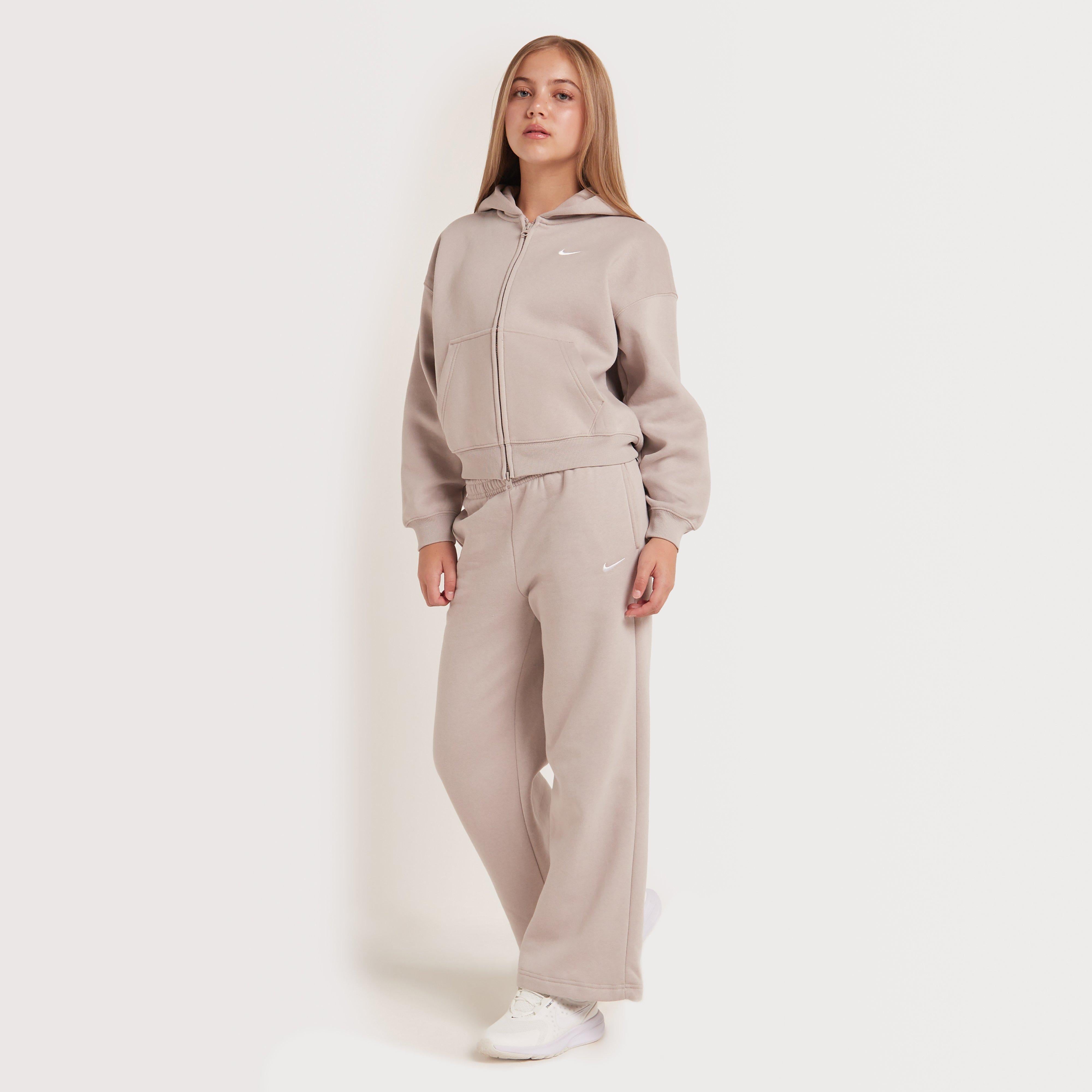kids’ Sportswear Studio Fleece Oversized Full-Zip Hoodie
