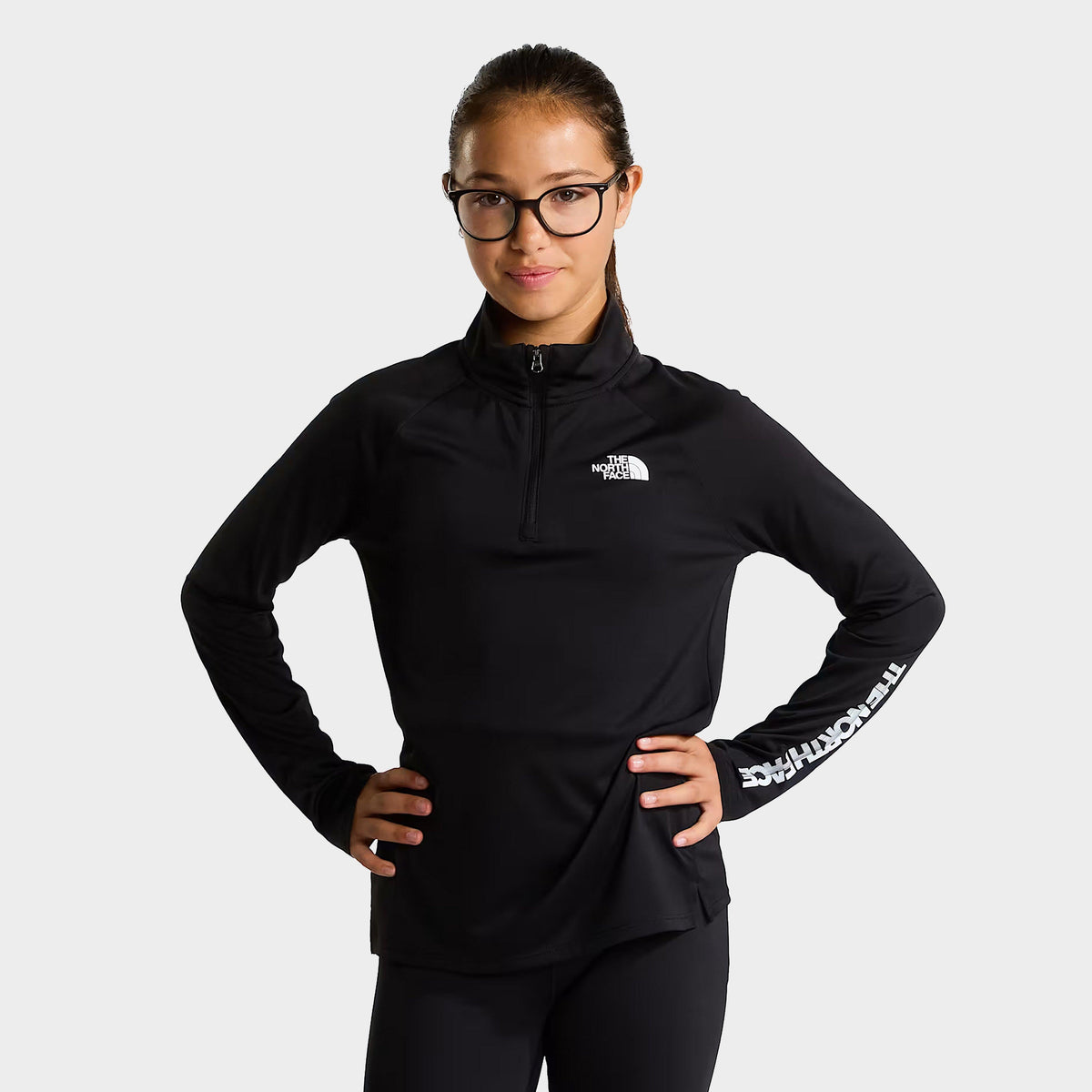 Girls' Flex 1/2 Zip Top