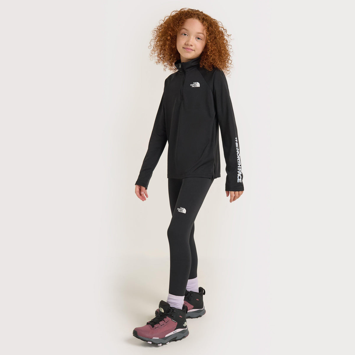 Girls' Flex 1/2 Zip Top