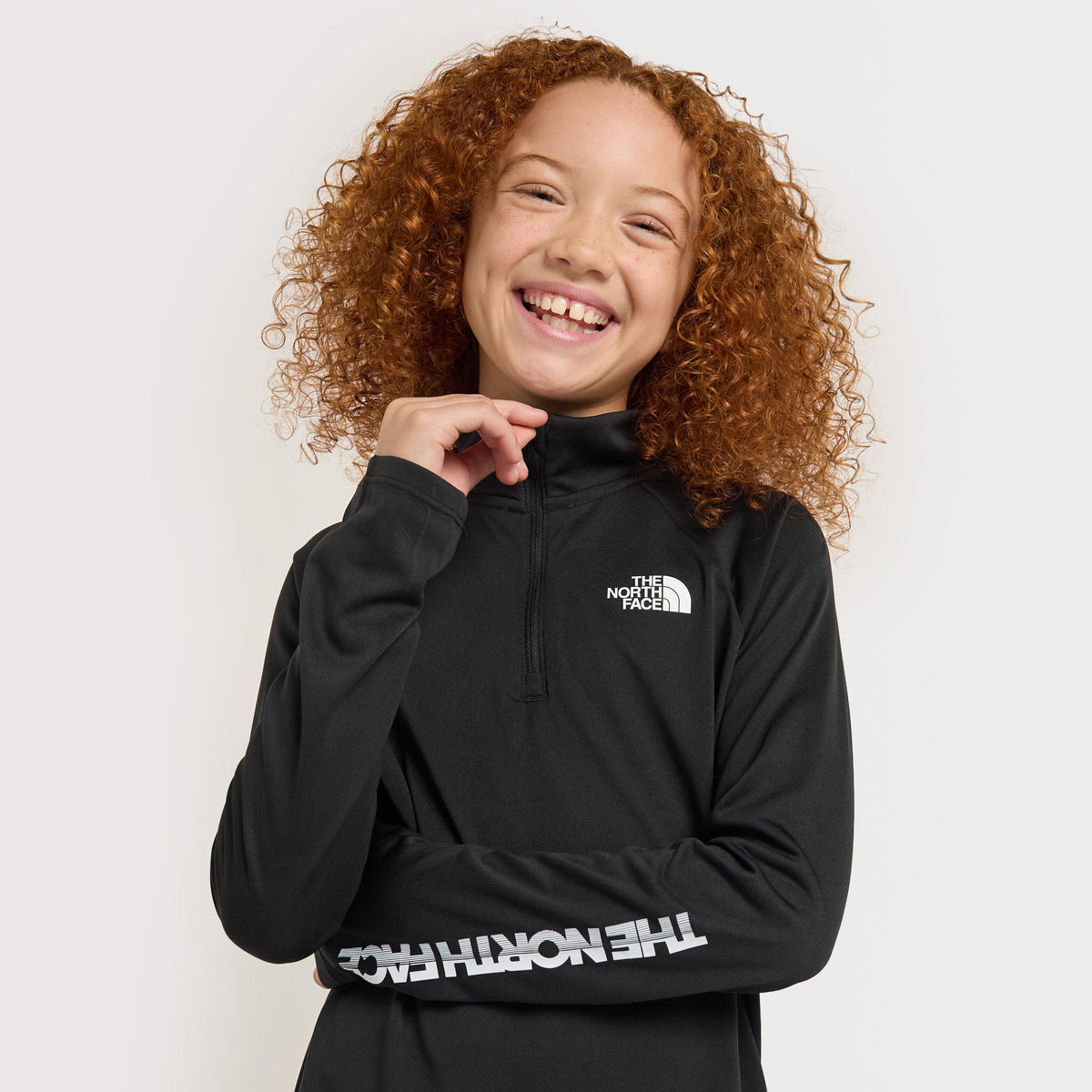 Girls' Flex 1/2 Zip Top