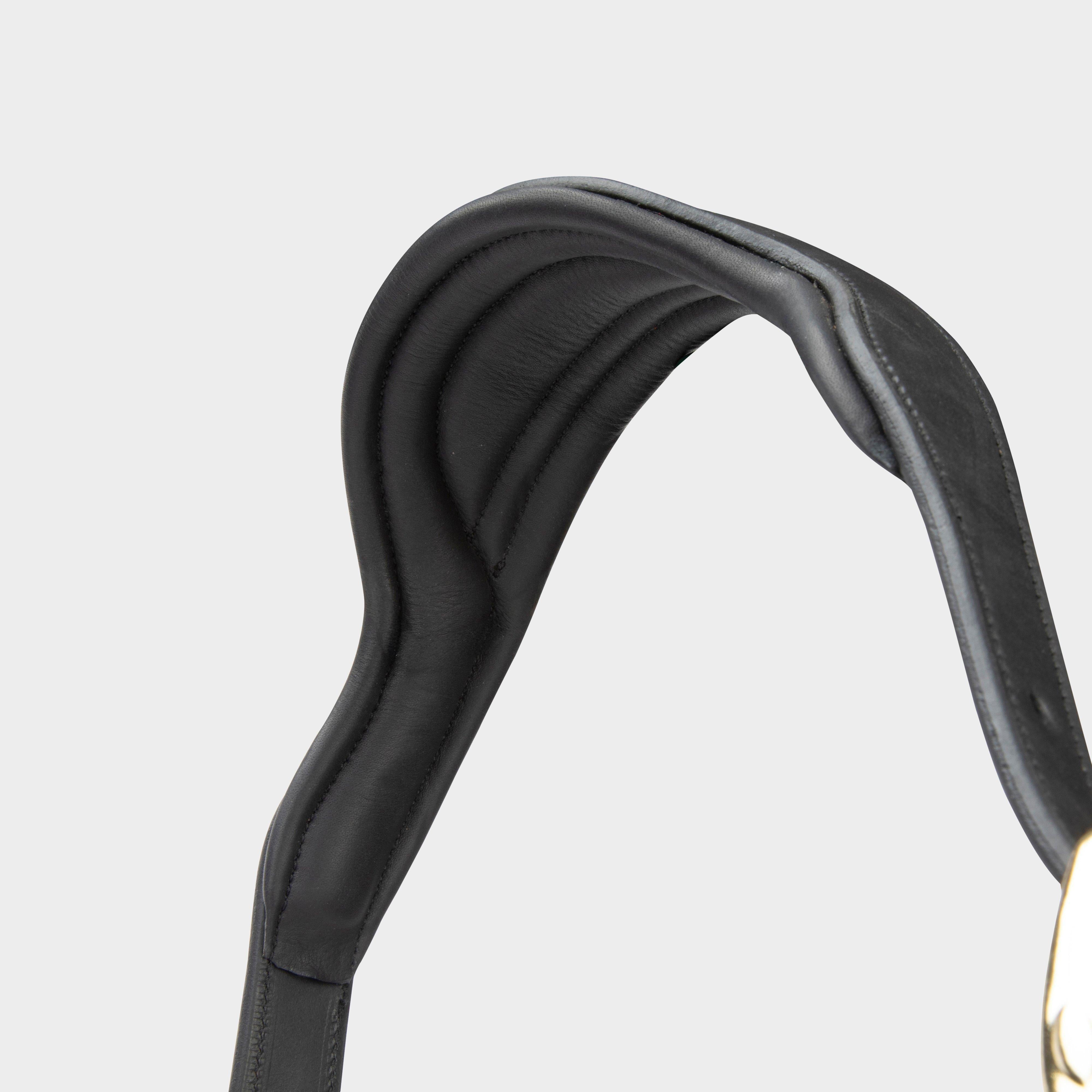 Lusso Soria Control Leather Headcollar Black
