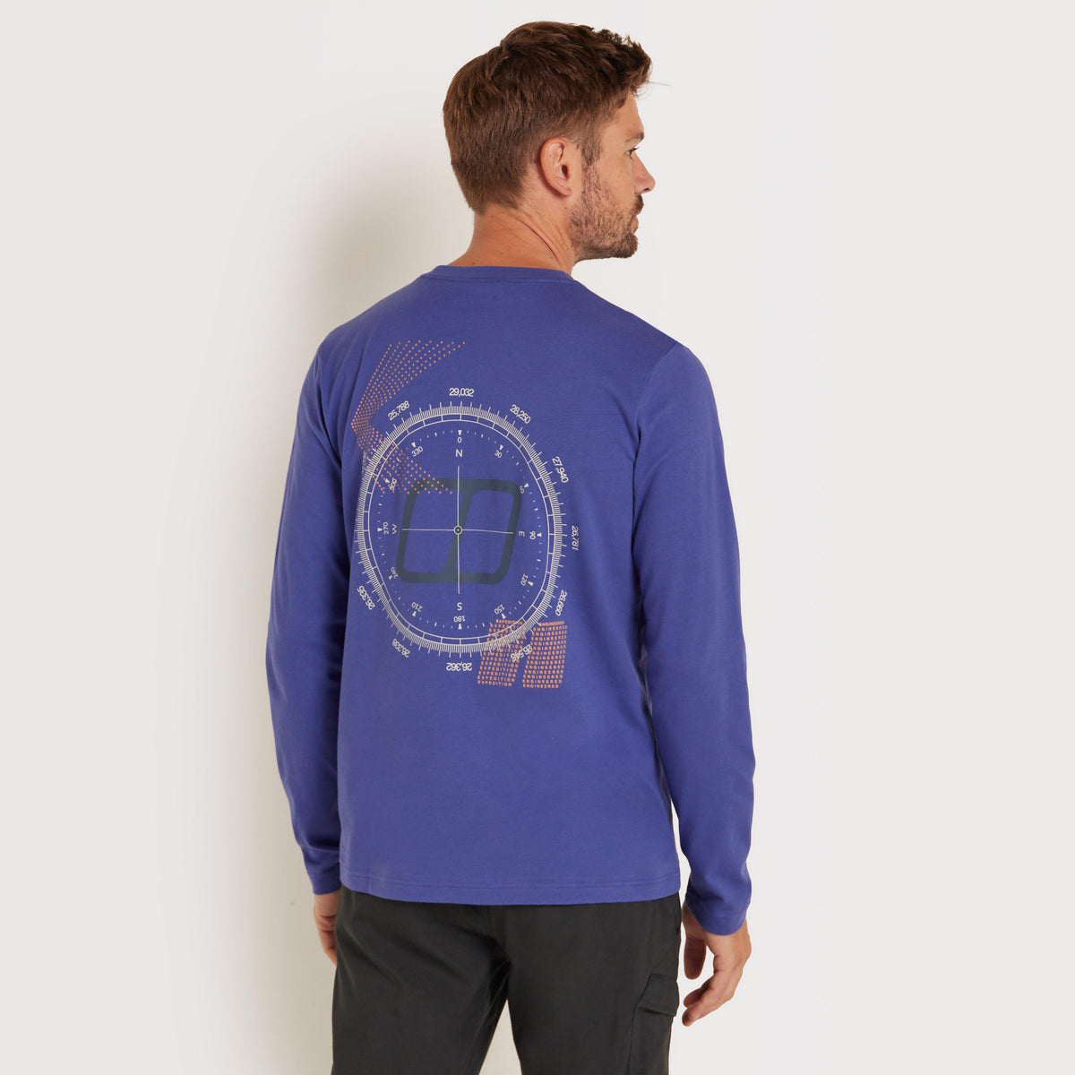 Men's Compass Essential Long Sleeve Tee