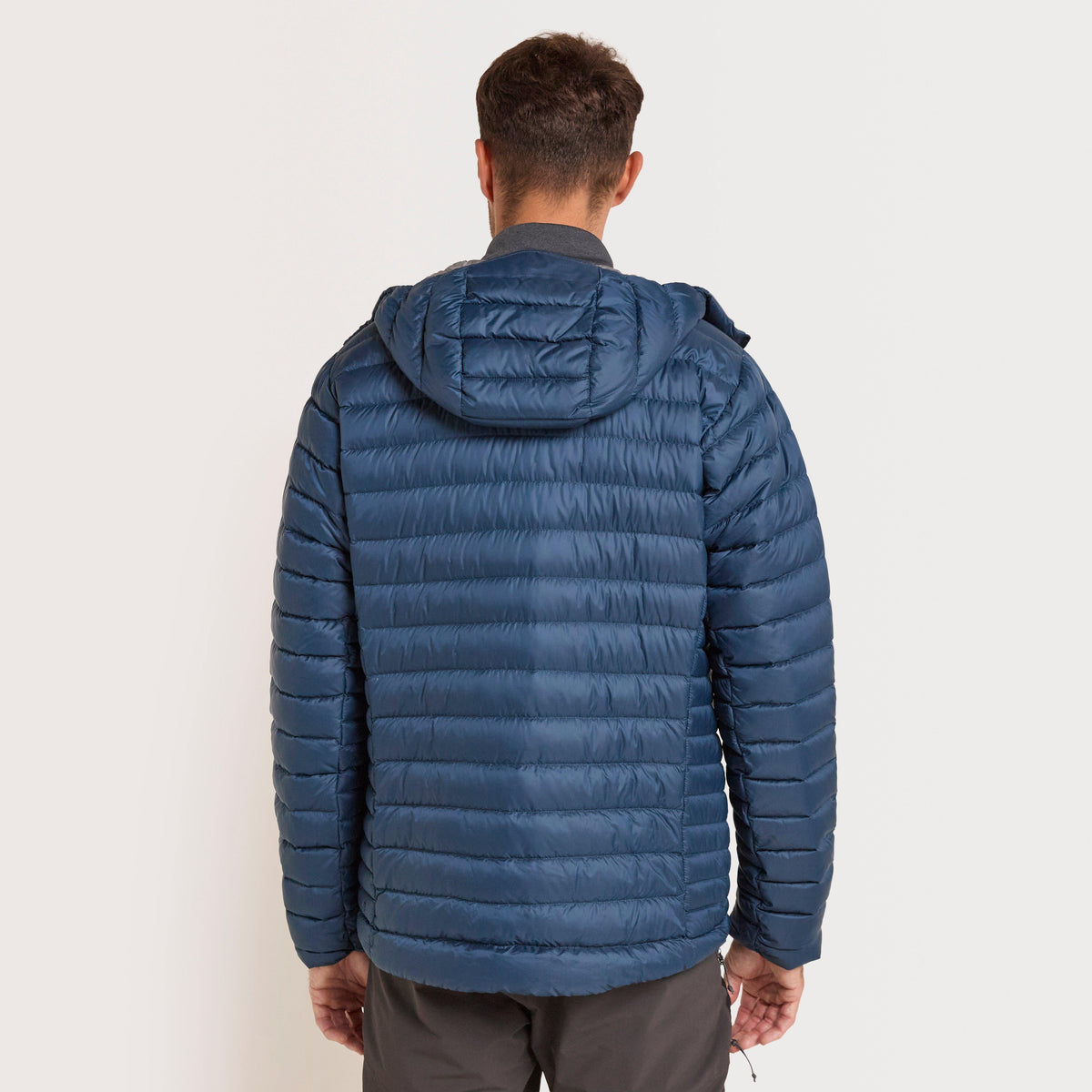 Men's Microlight Alpine Down Hooded Jacket