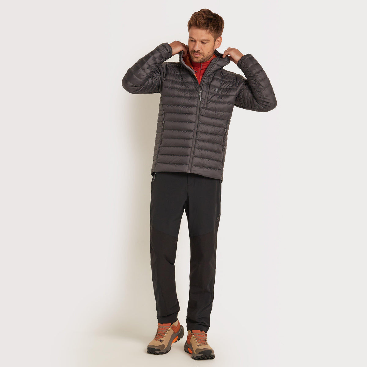 Men's Microlight Alpine Down Hooded Jacket