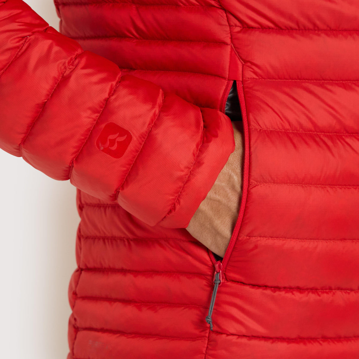 Men's Microlight Alpine Down Hooded Jacket