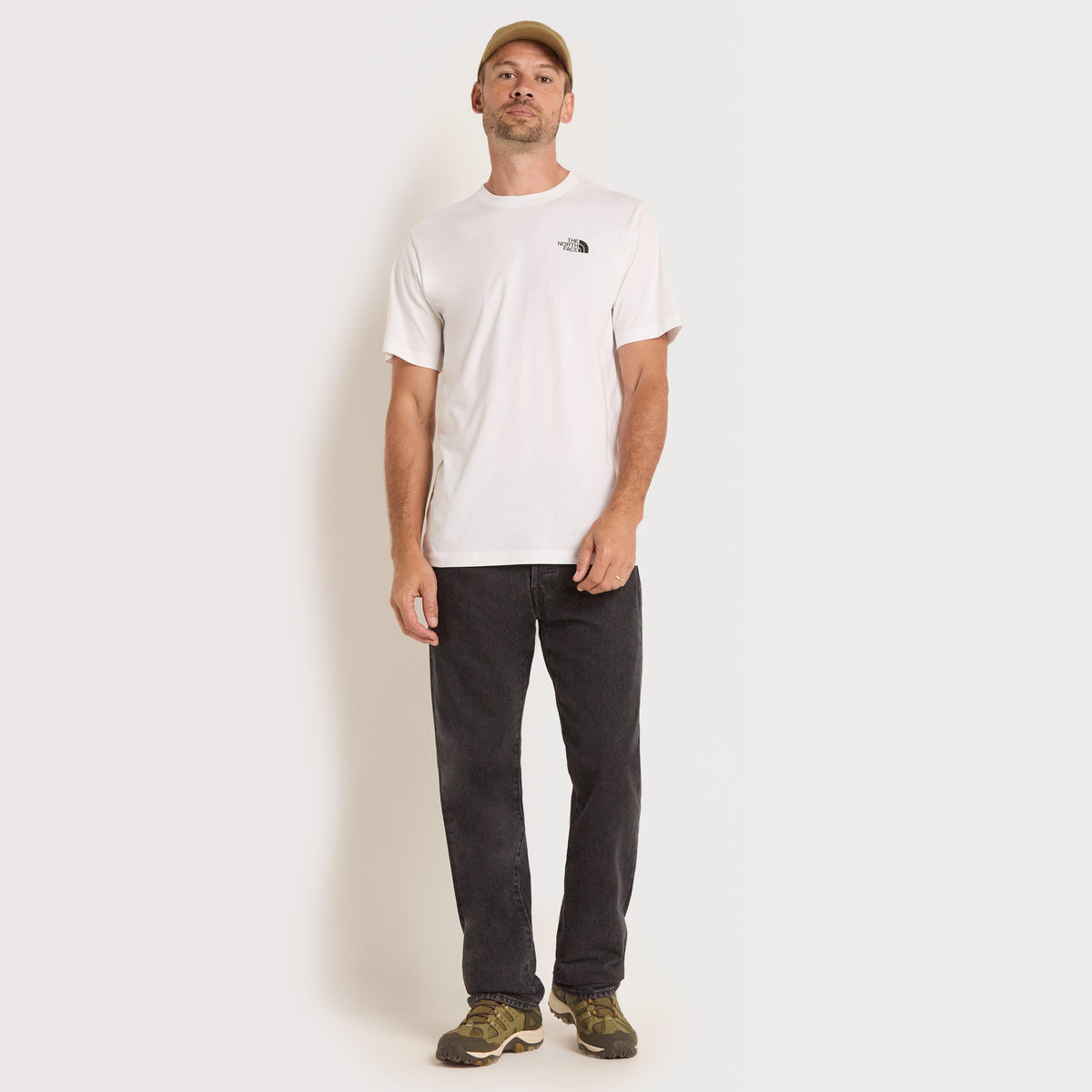 THE NORTH FACE TEE - SHIRTS-TNF M MTN SKETCH T WHT
