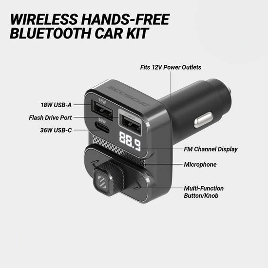 BTFREQ Bluetooth FM Transmitter
