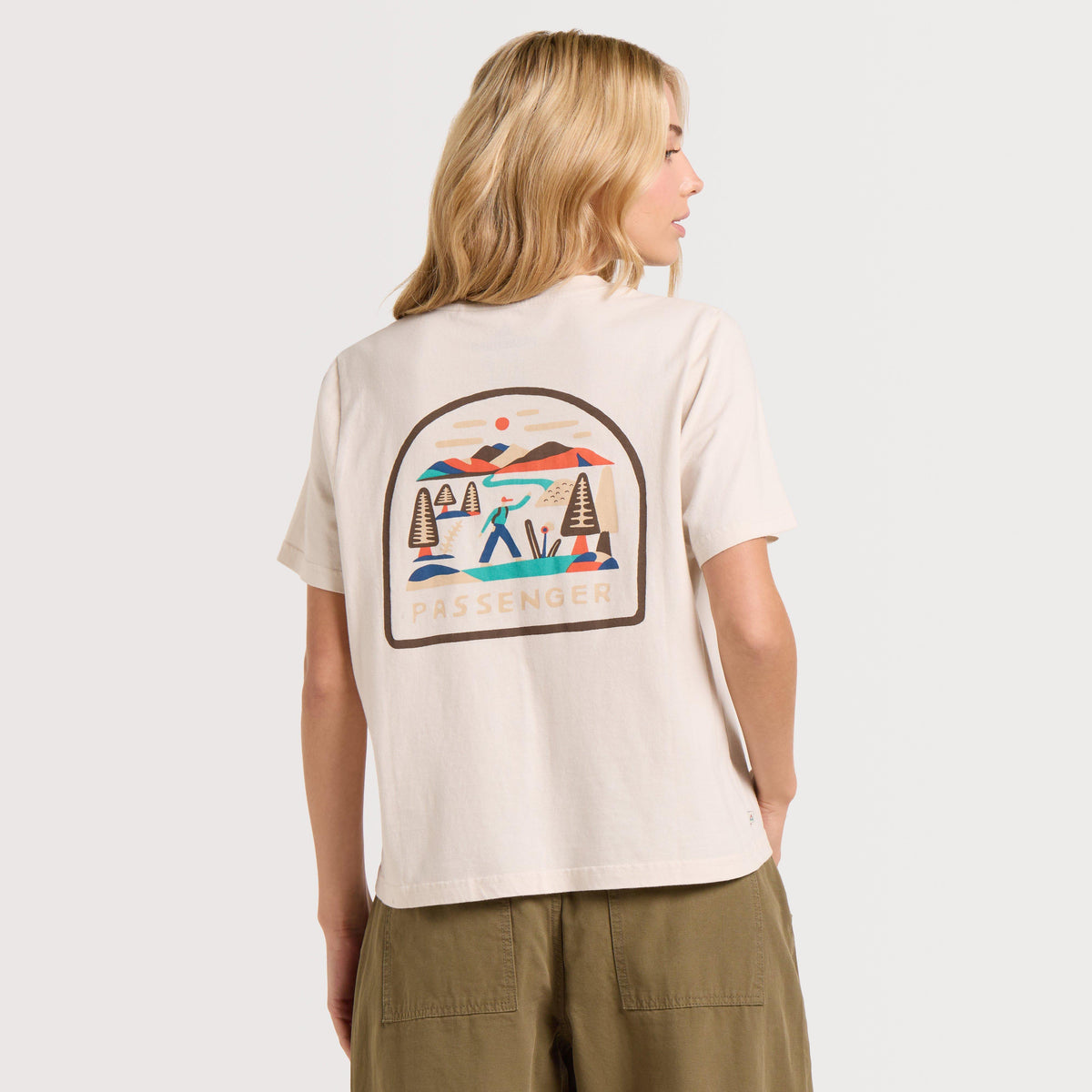Women's Lost Patch Cotton T-Shirt