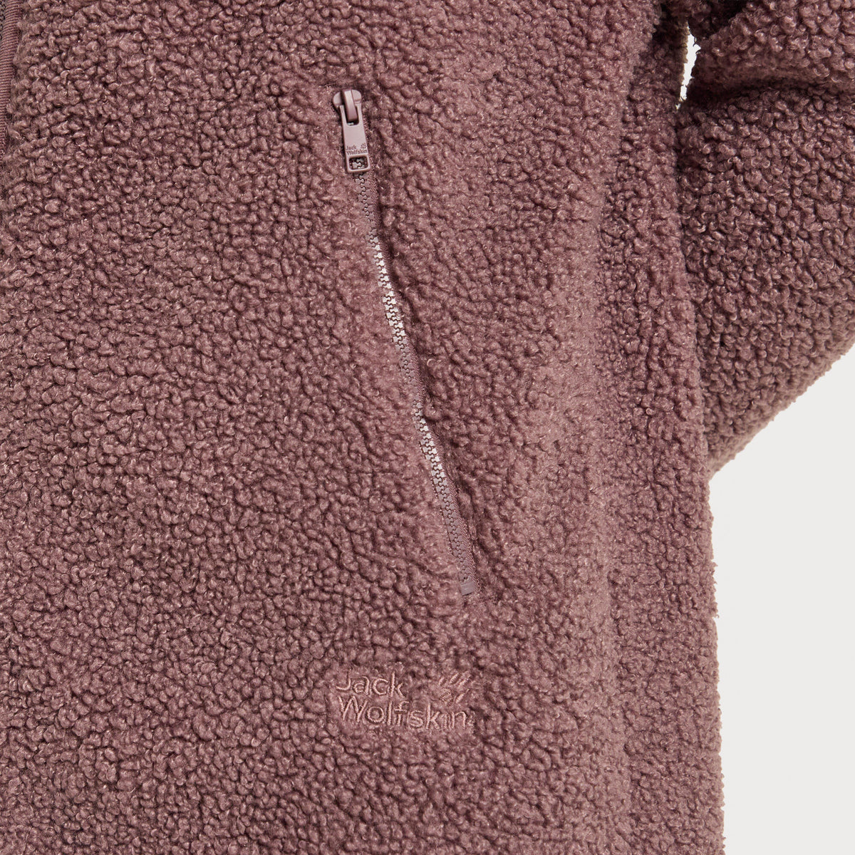 Women’s High Curl Long Fleece Top